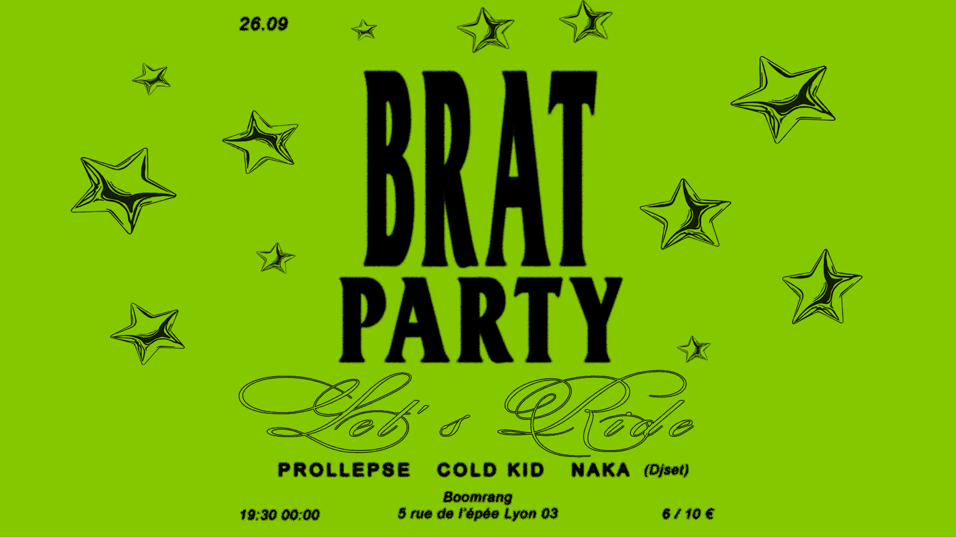Charli Party - « Brat Party » Cunty Techno Music