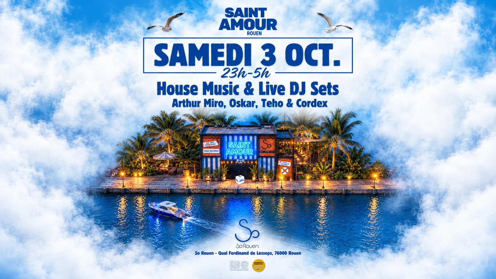 Saint Amour Rouen | So Rouen | Samedi 3 Octobre 2026