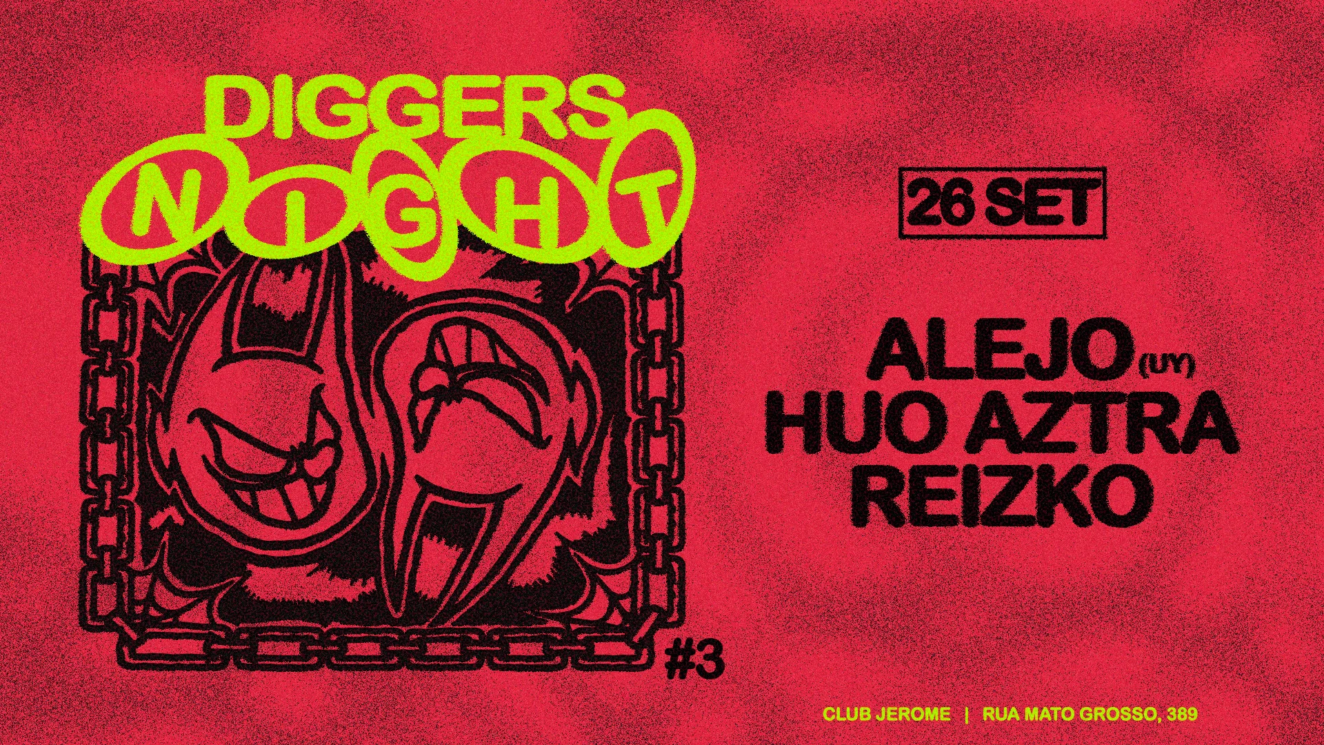 Diggers Night #003 - Club Jerome