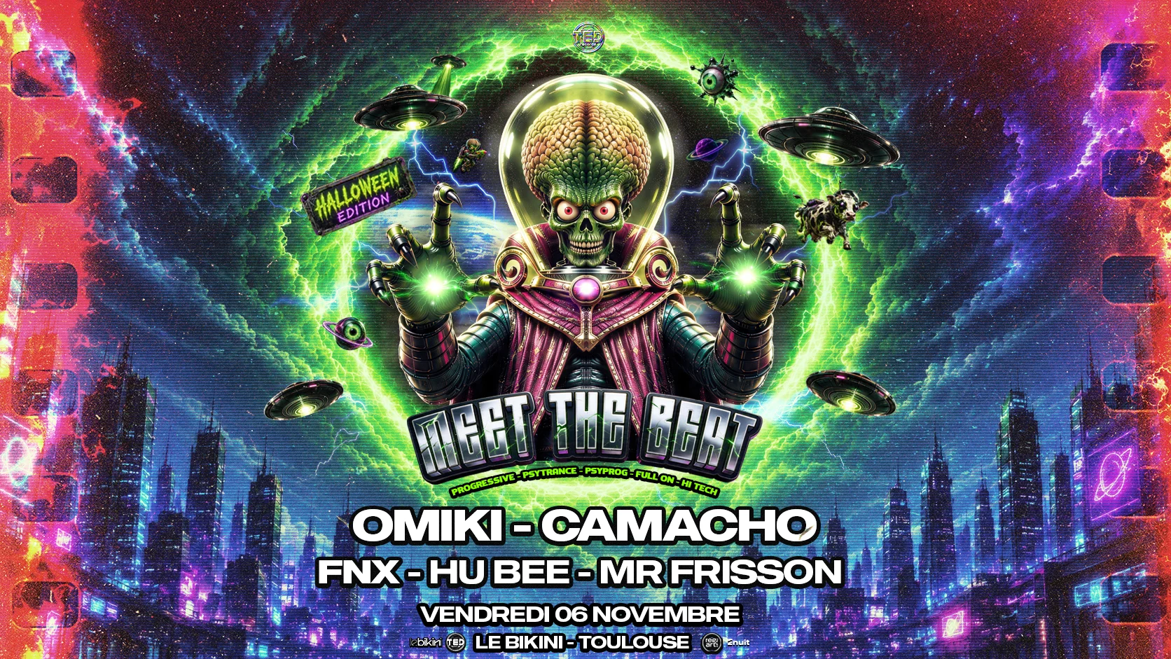Meet The Beat W. Omiki - Camacho - Fnx - Hu Bee - Mr Frisson
