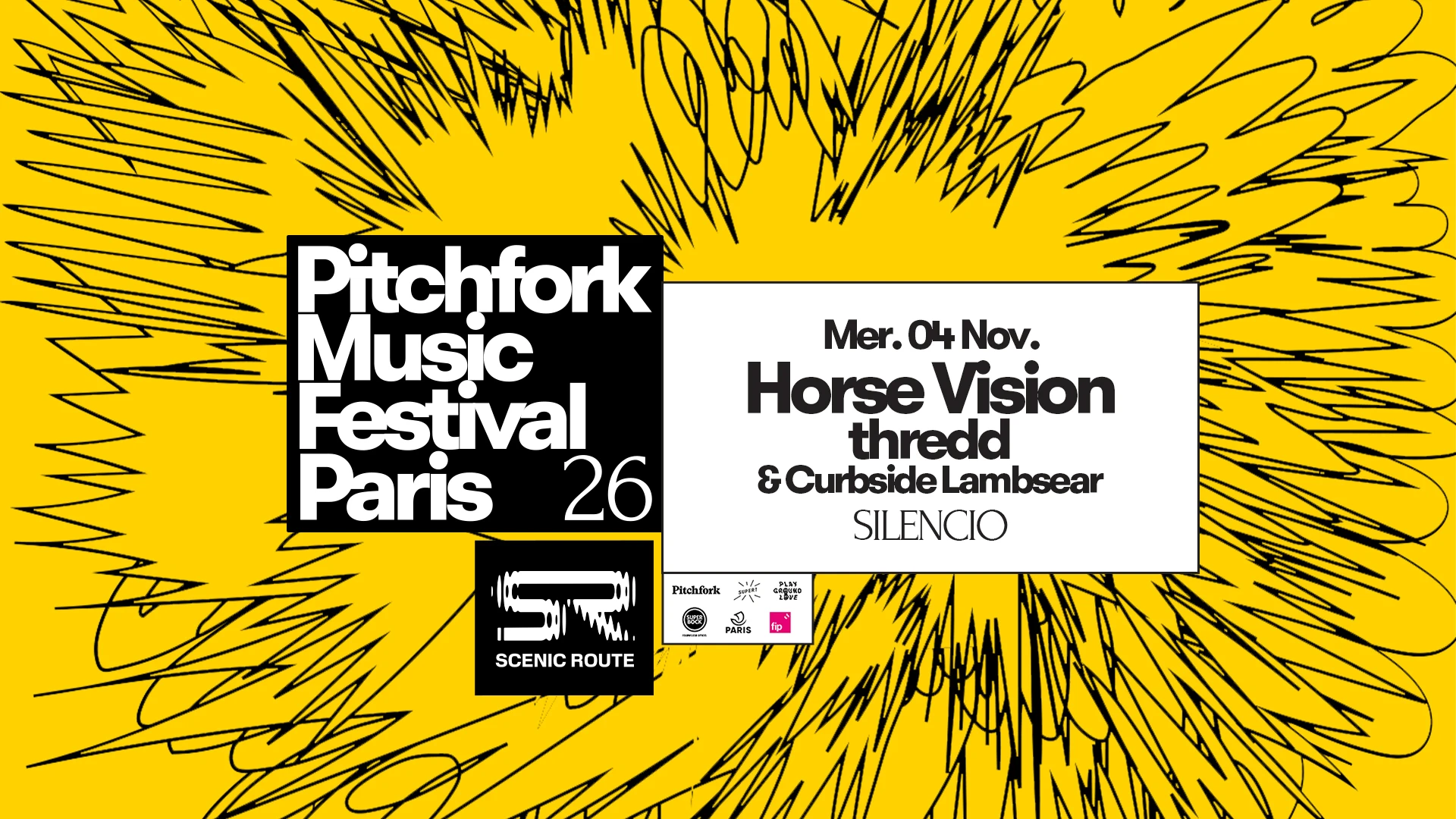 Pitchfork 26: Horse Vision, Thredd, Curbside Lambsear