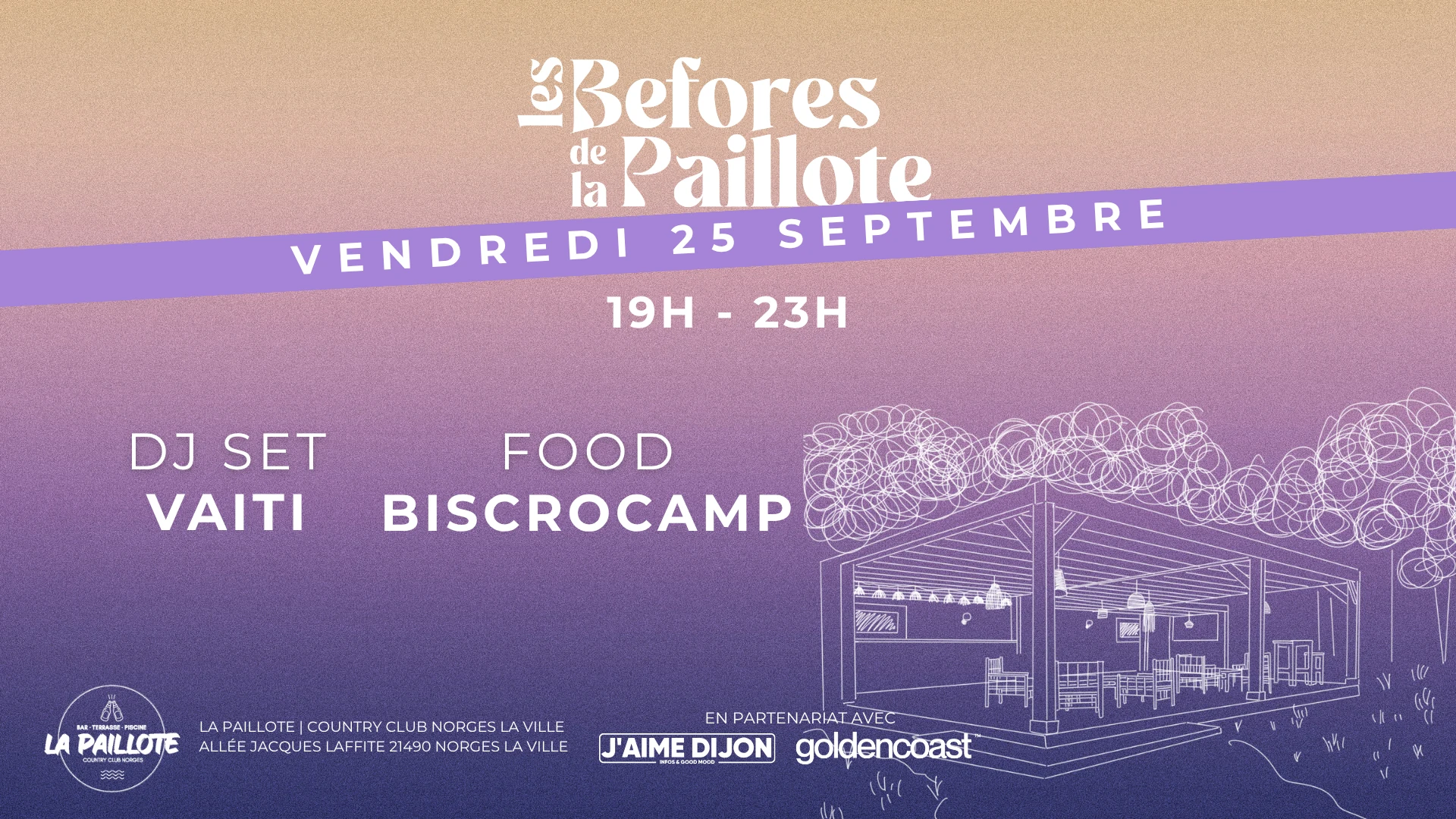 Les Befores De La Paillote - Vendredi 25 Septembre