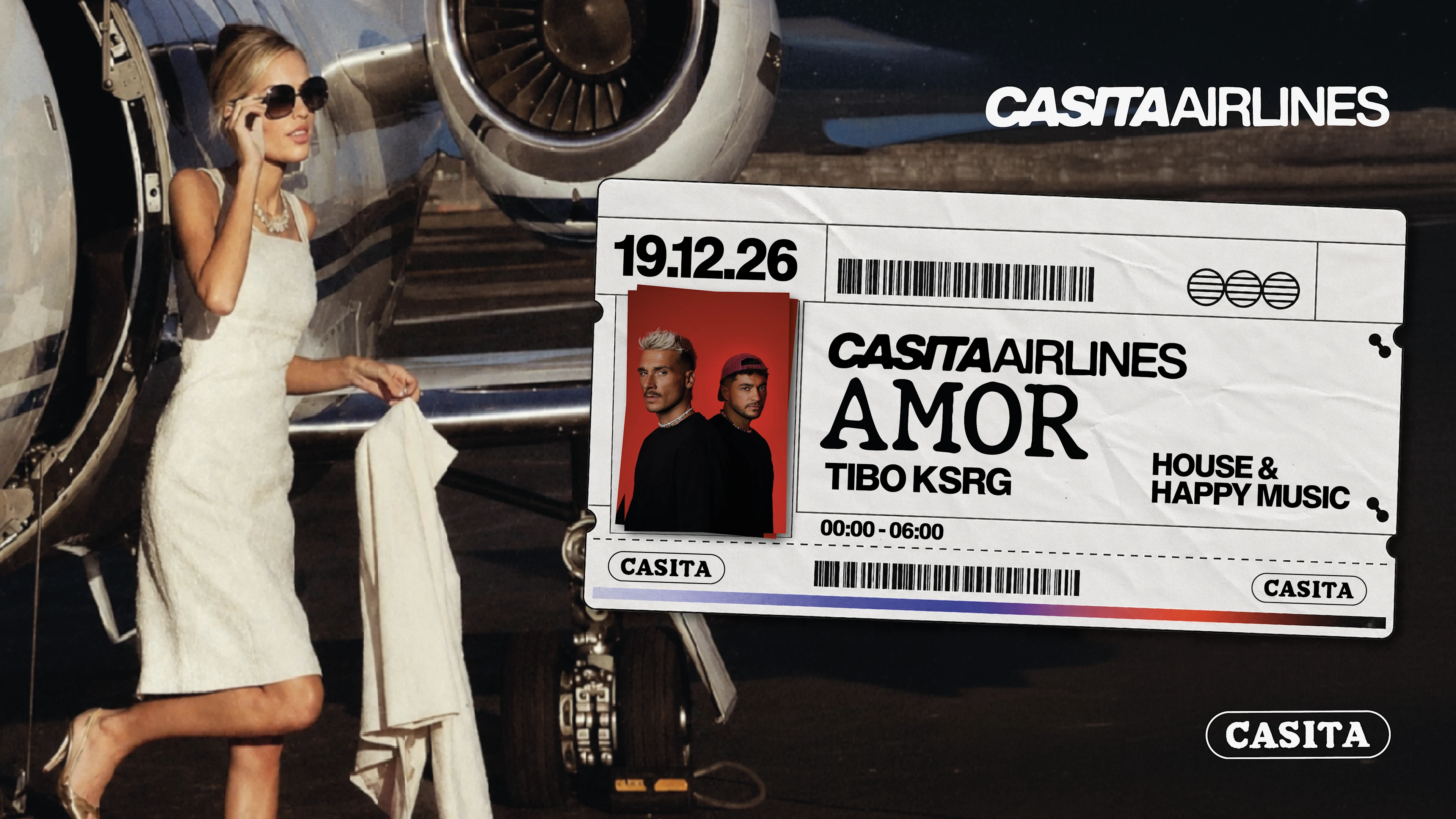 Samedi 19 Décembre - Amor For Casita Airlines