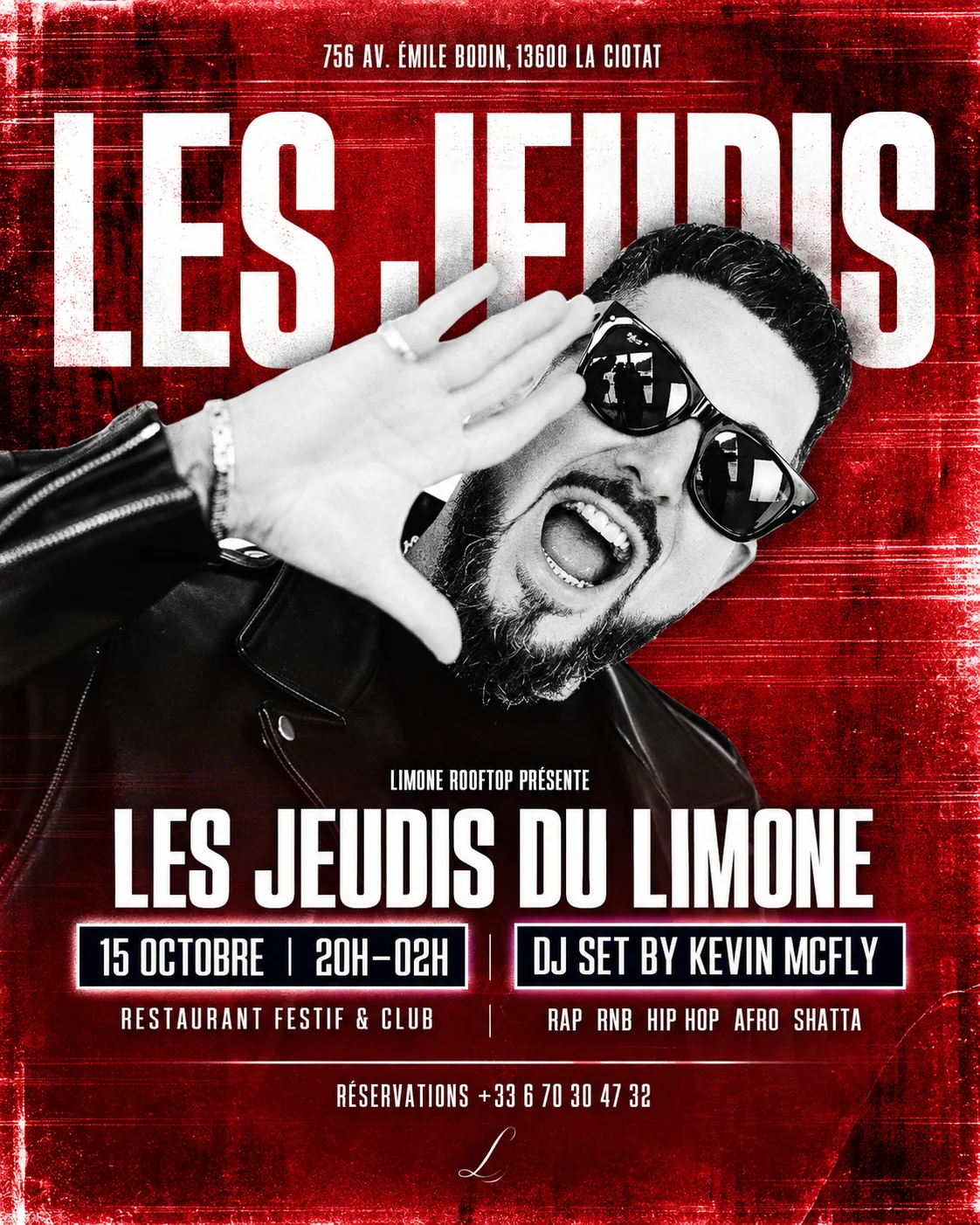Les Jeudis Du Limone 15/10 Rap Hip Pop Rnb 20h 02h