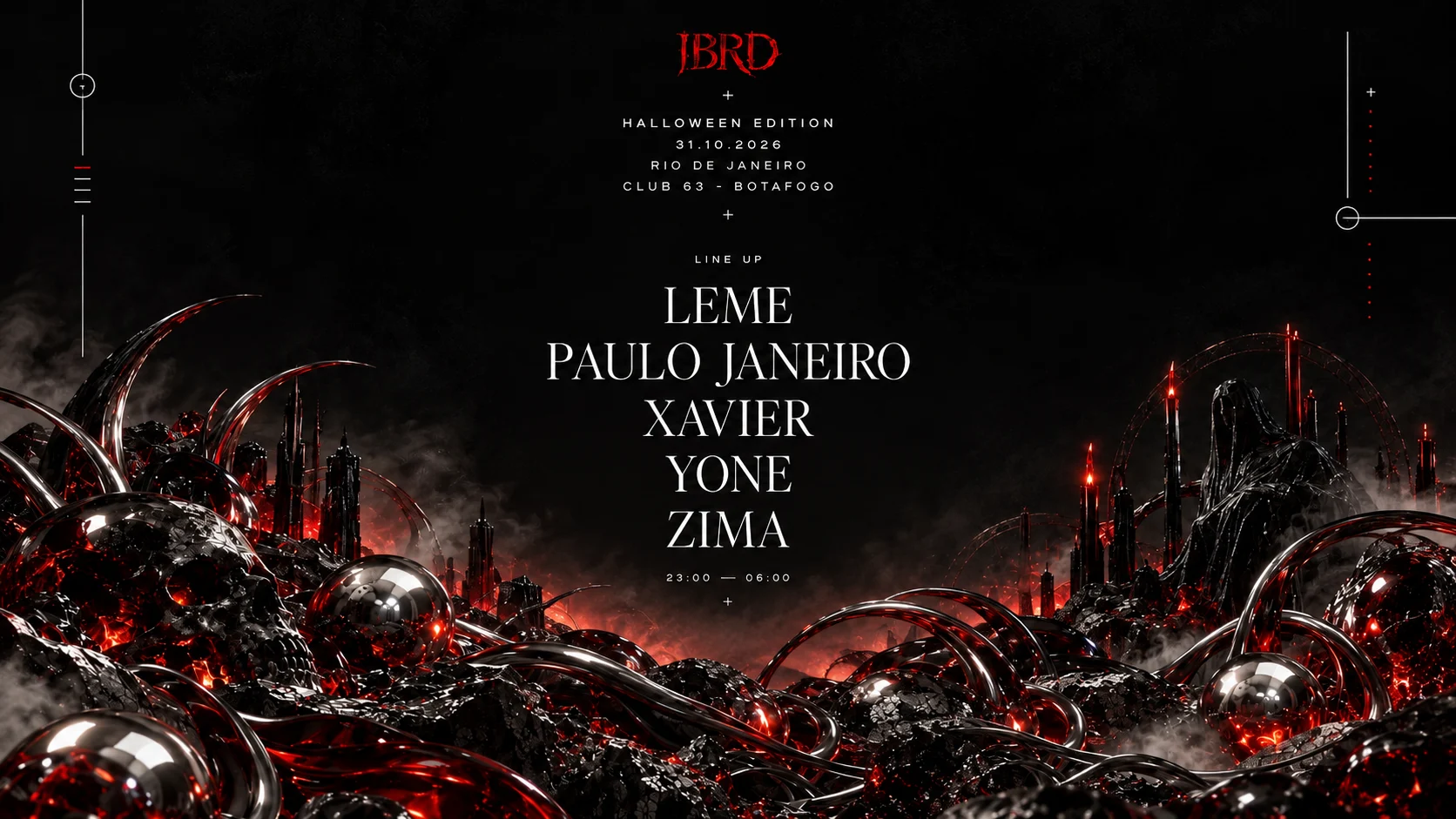 Ibrd : Hard Techno Chegou No Rio