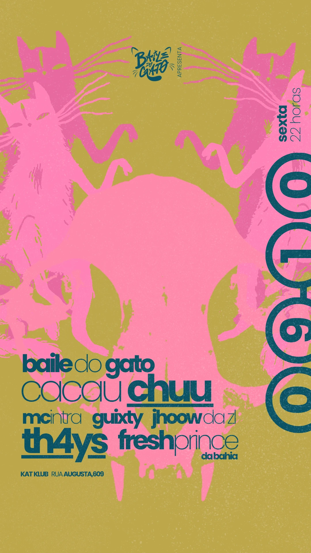 Baile Do Gato Com Cacau Chuu & Th4ys!