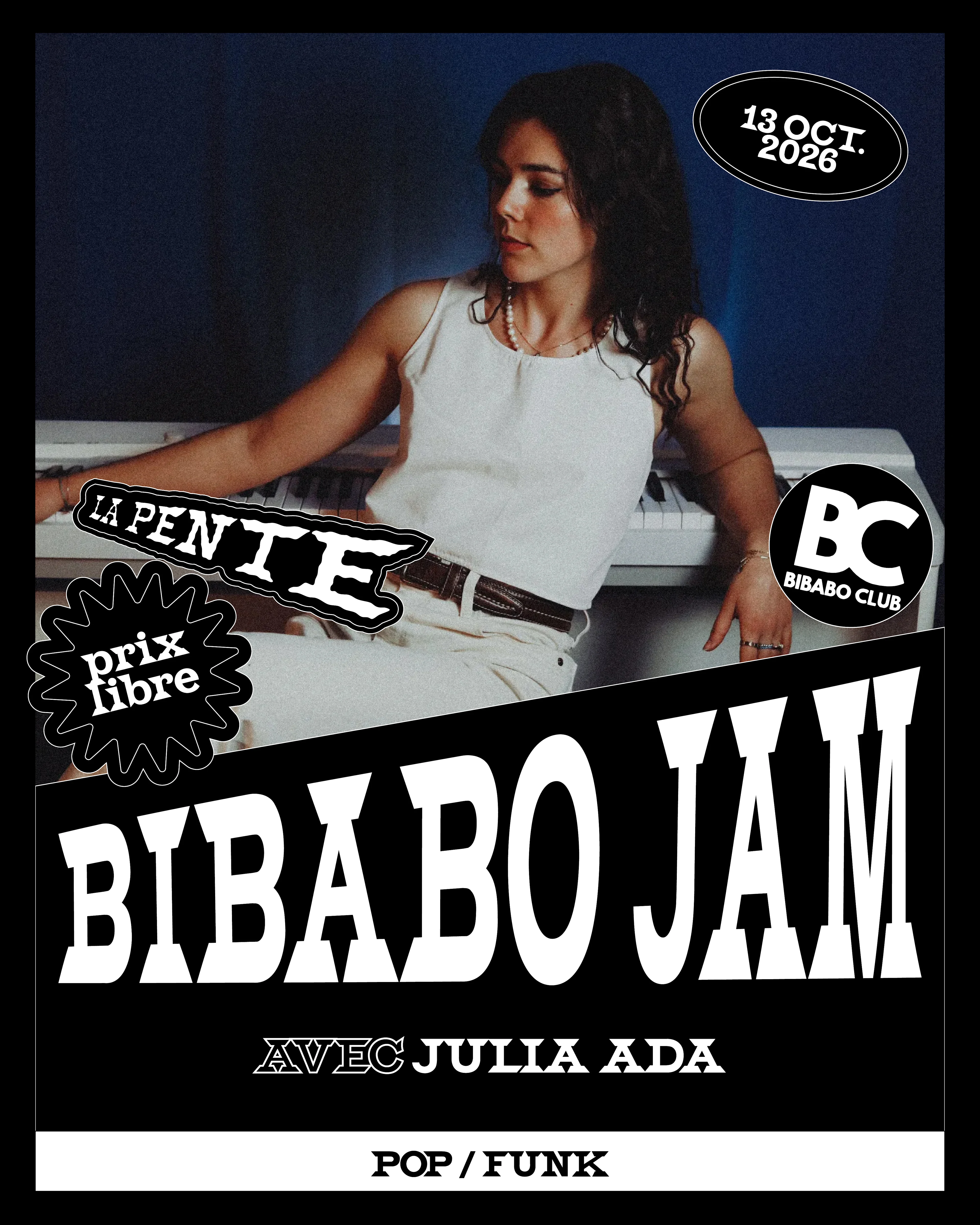Bibabo Jam Avec Julia Ada [Jam Session Pop / Funk]