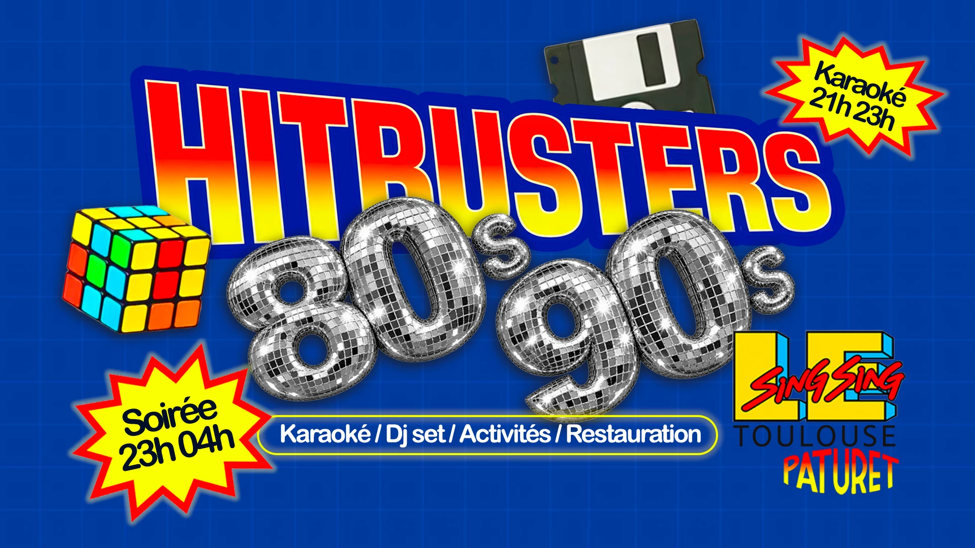 Hitbusters – Soirée Années 80/90