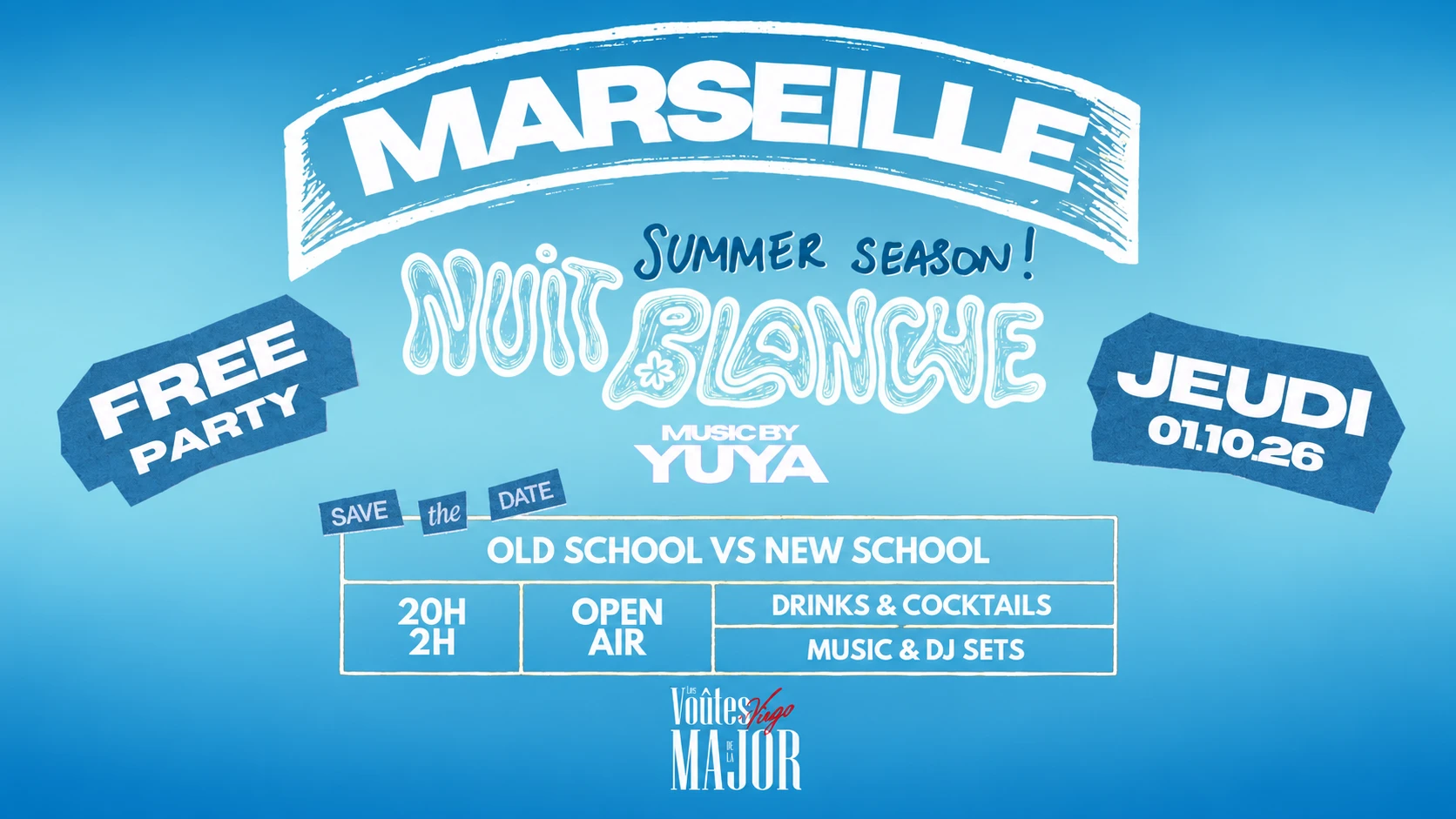 Nuit Blanche X Les Vôutes -  Old School Vs New School