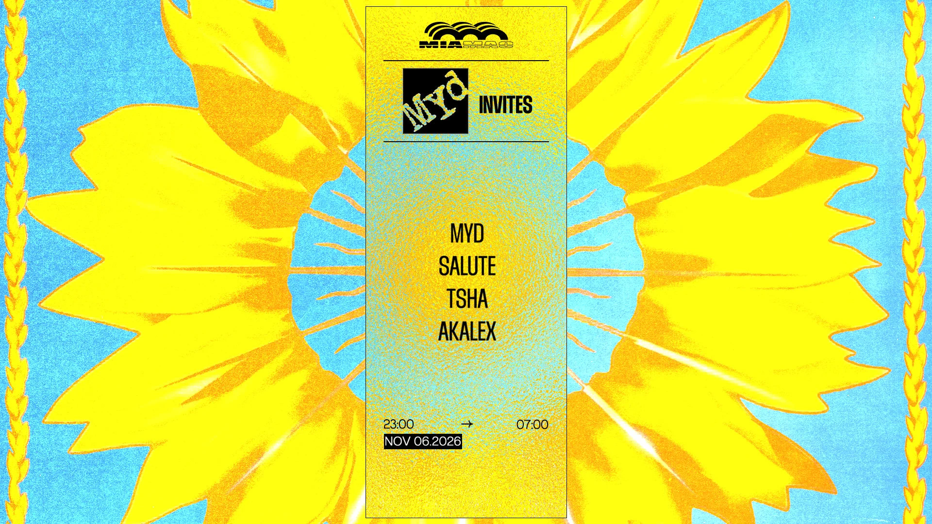 Myd Invites Salute, Tsha & Akalex