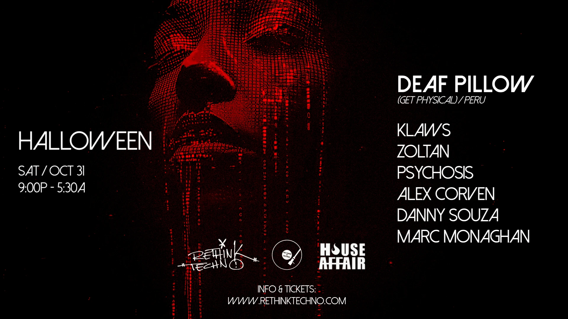 Re:Think & House Affair Halloween