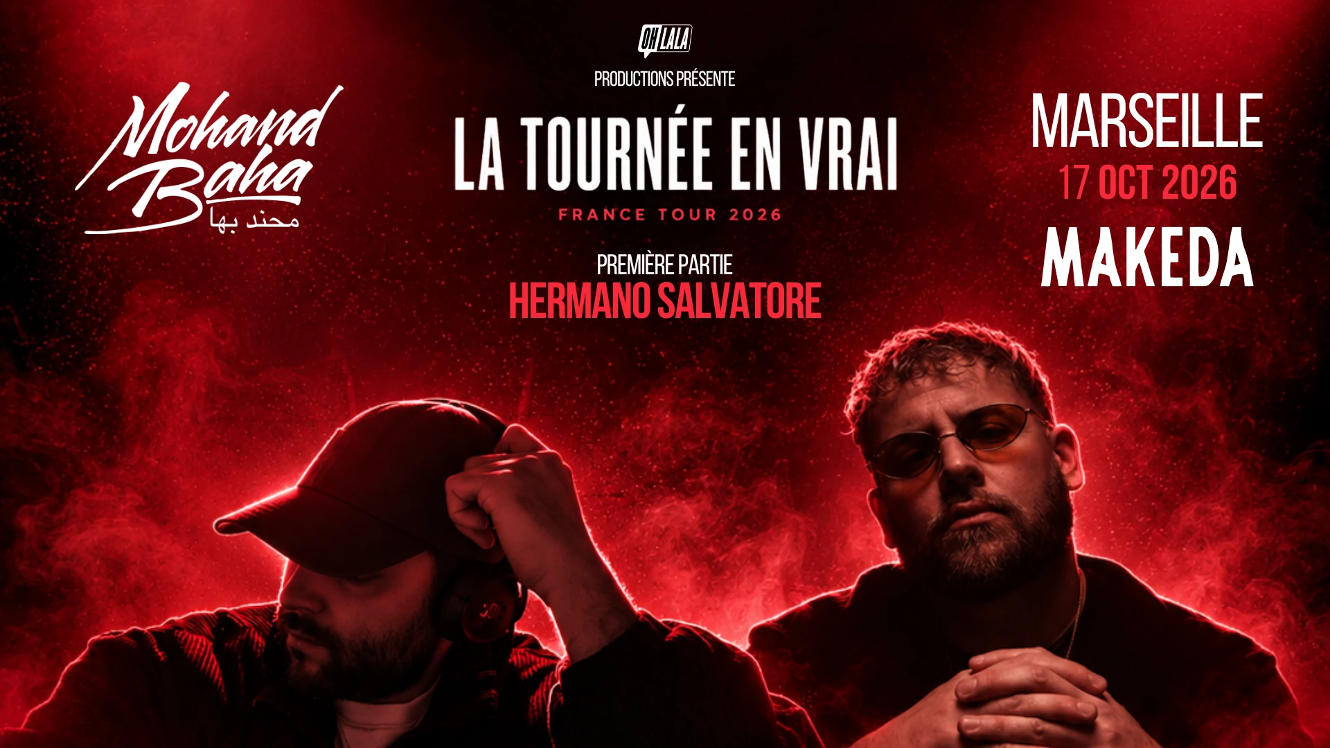 Mohand Baha + Hermano Salvatore - Marseille - Le Makeda