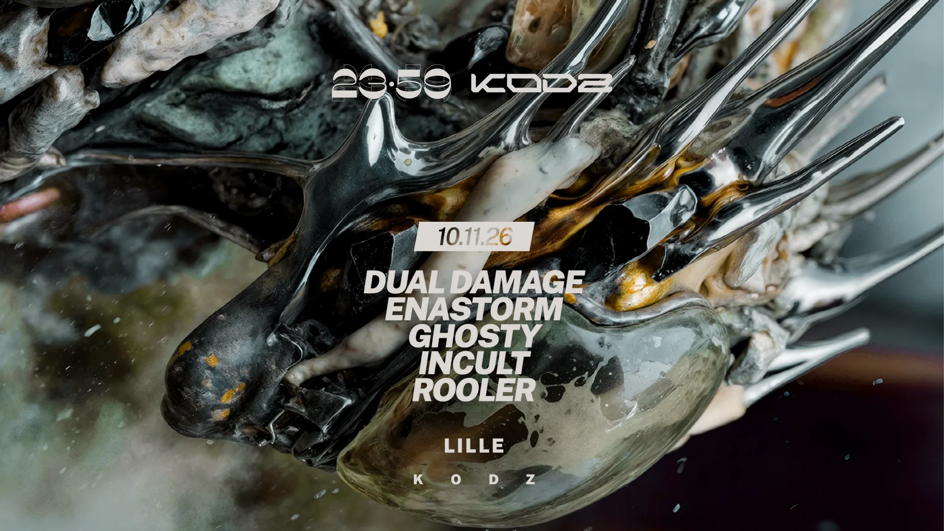 23:59 Presents : Rooler, Dual Damage, Incult, Ghosty...