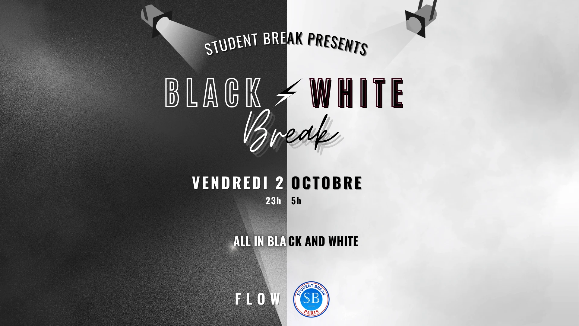 Black-White Break - Flow