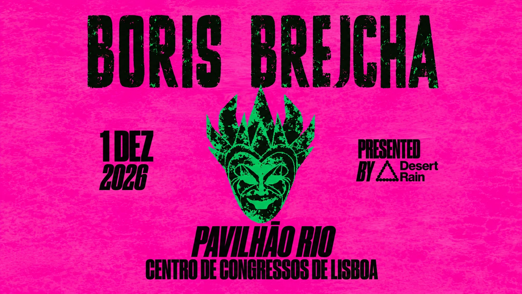 Boris Brejcha | Lisbon 2026 - New Date