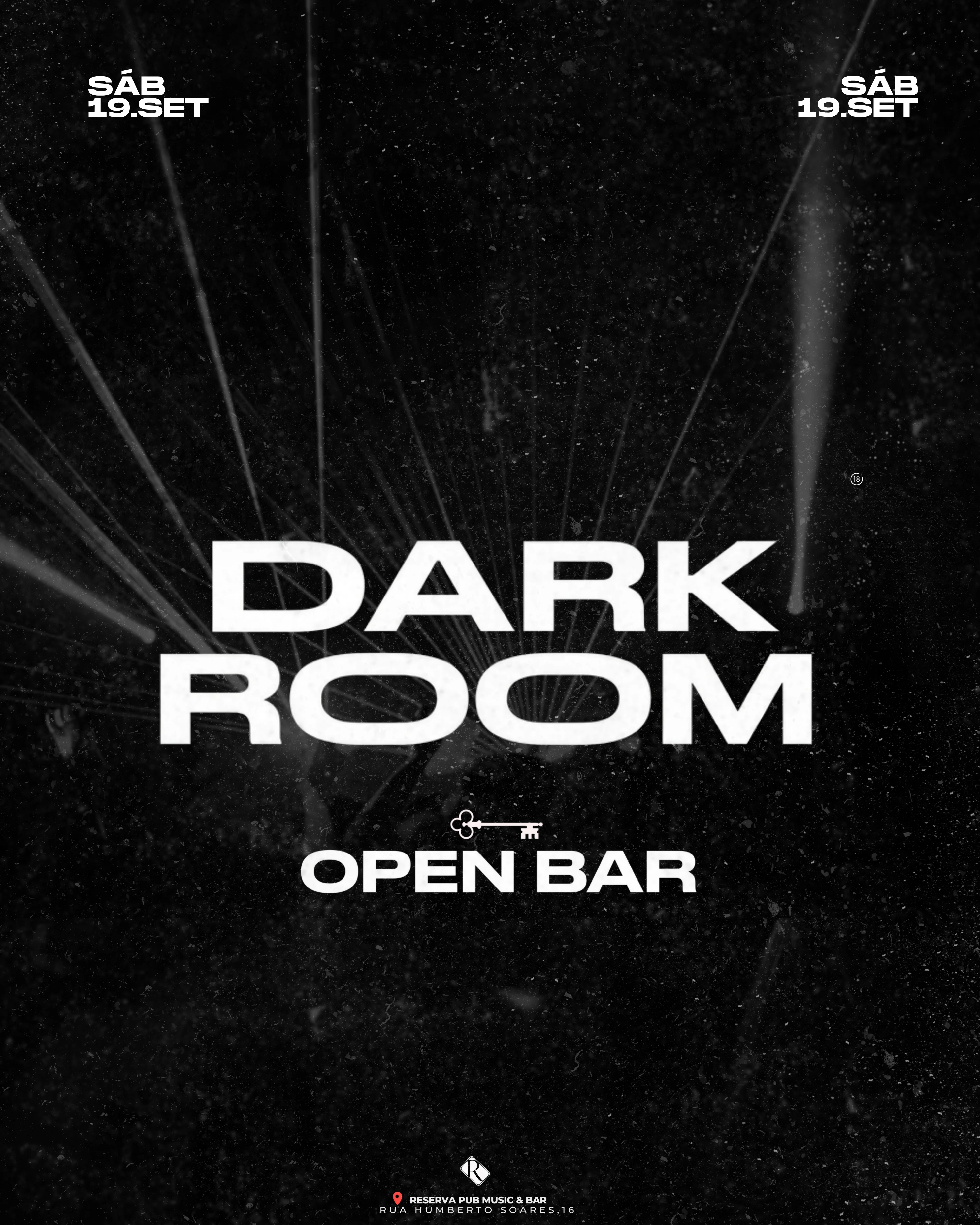 Dark Room - Open Bar Última Do Ano