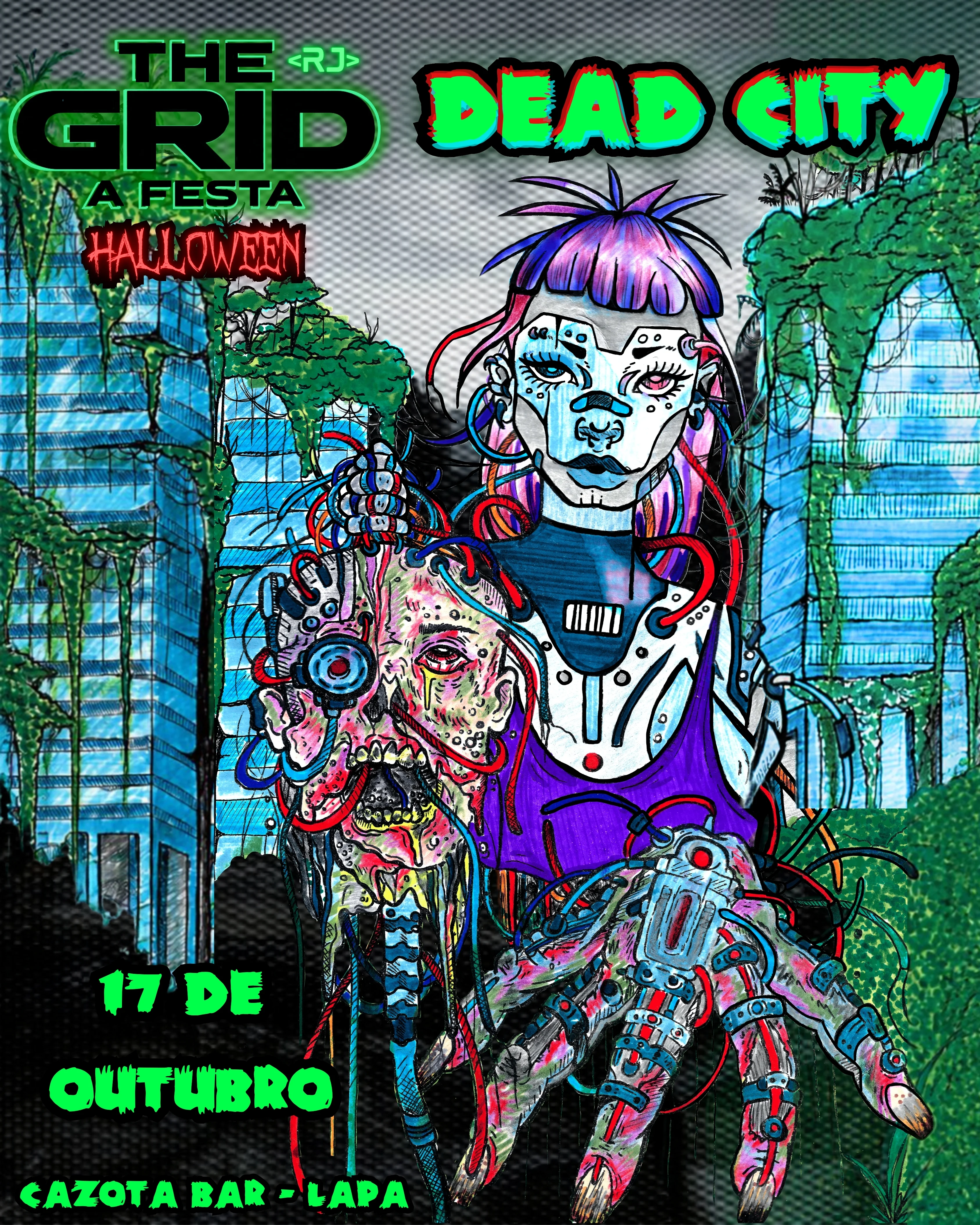 The Grid Halloween Rj: Dead City