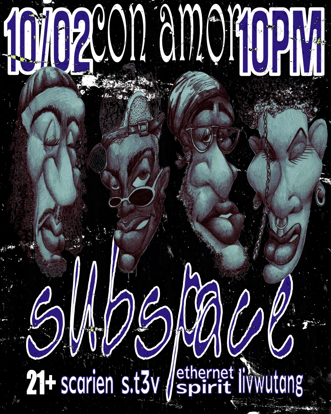 Con Amor W/ Livwutang, Ethernetspirit, Scarien, S.T3v
