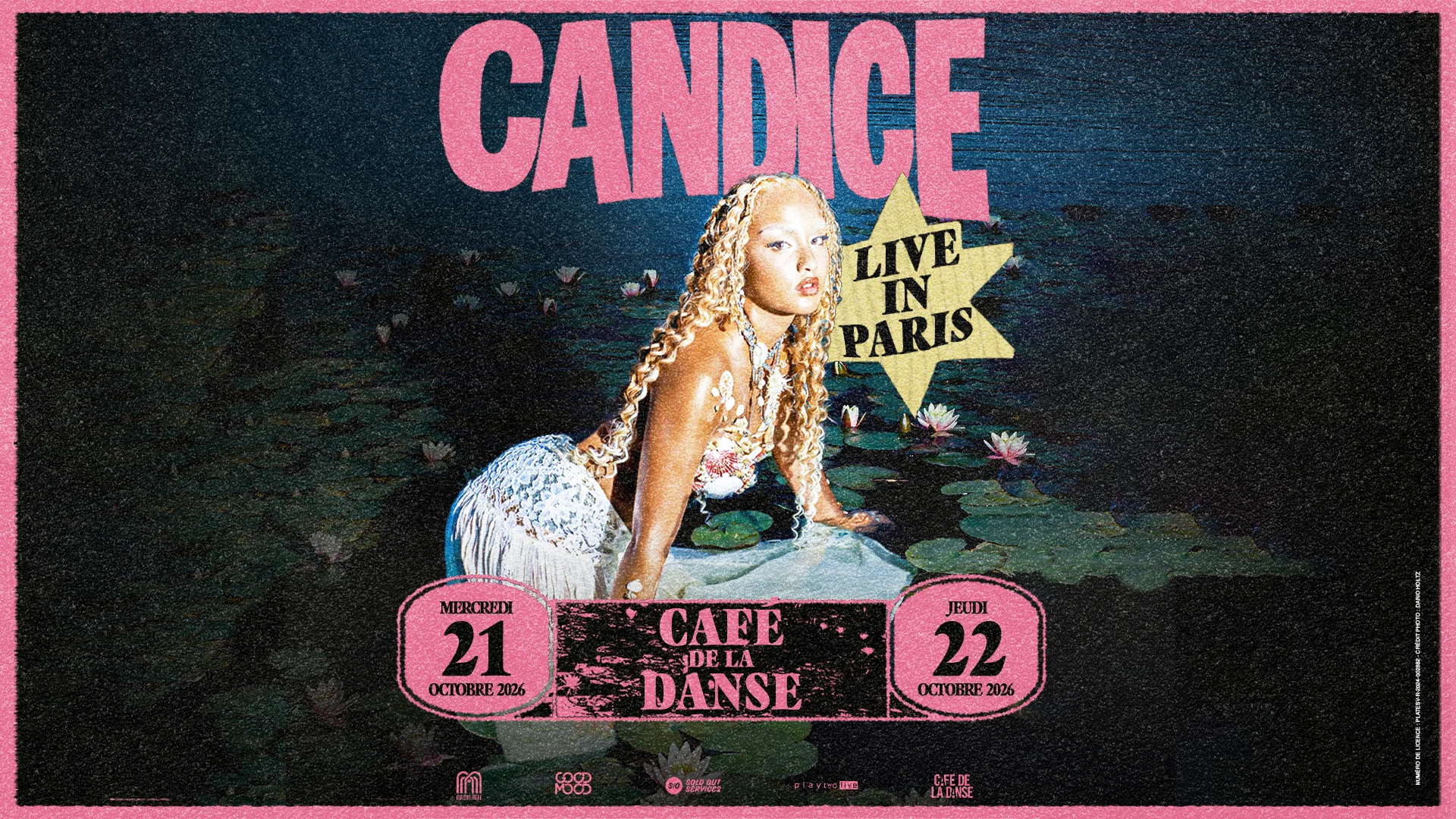 Candice Au Café De La Danse - Paris