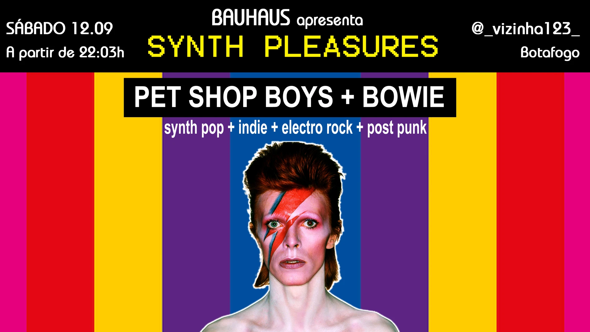 Pet Shop Boys & Bowie - Bauhaus Apresenta Synth Pleasures #6