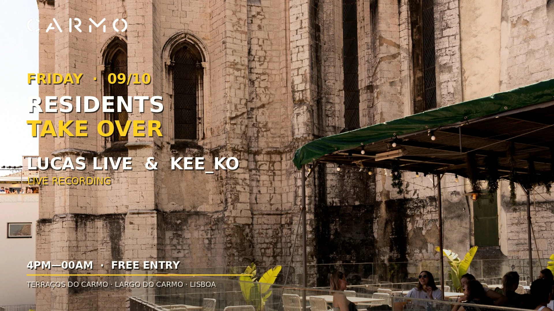 Residents Take Over / Lucas Live & Kee_Ko (Live Recording)