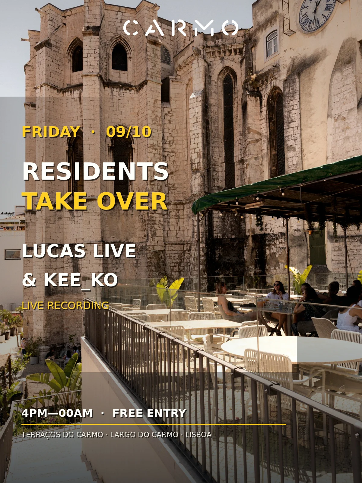 Residents Take Over / Lucas Live & Kee_Ko (Live Recording)