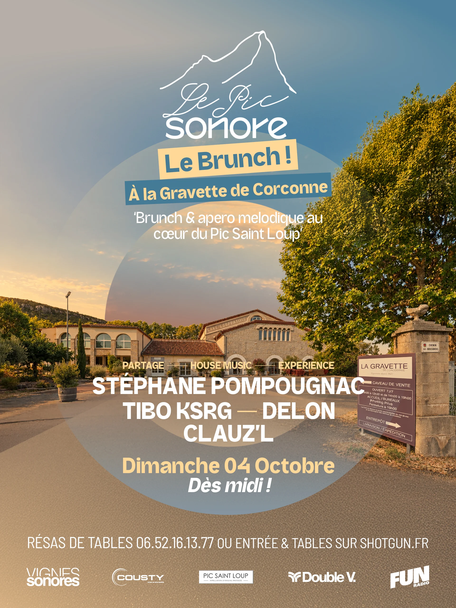 Pic Sonore - Le Brunch À La Gravette De Corconne