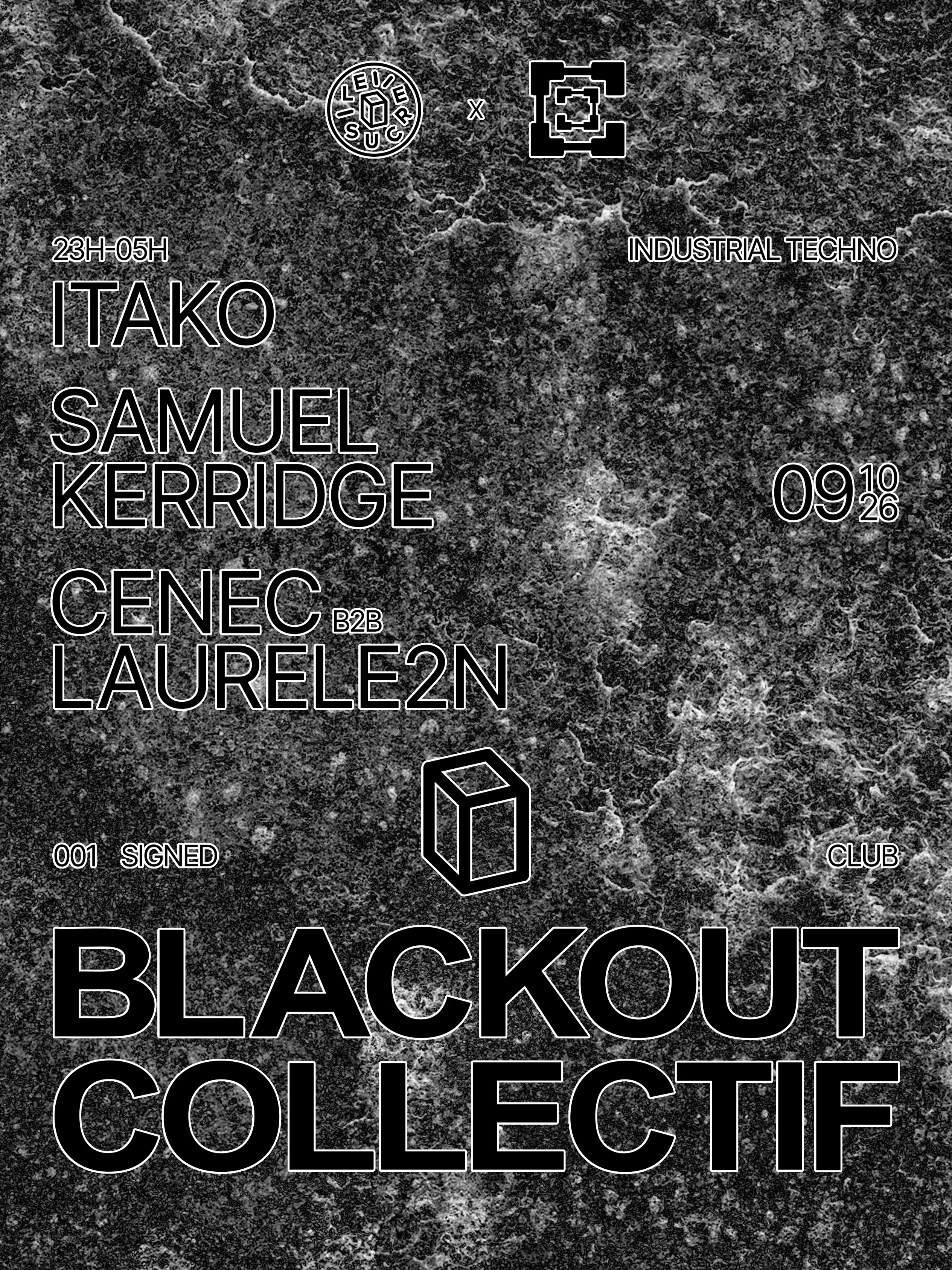 Blackout : Samuel Kerridge (Hybrid), Cenec B2b Laurele2n...