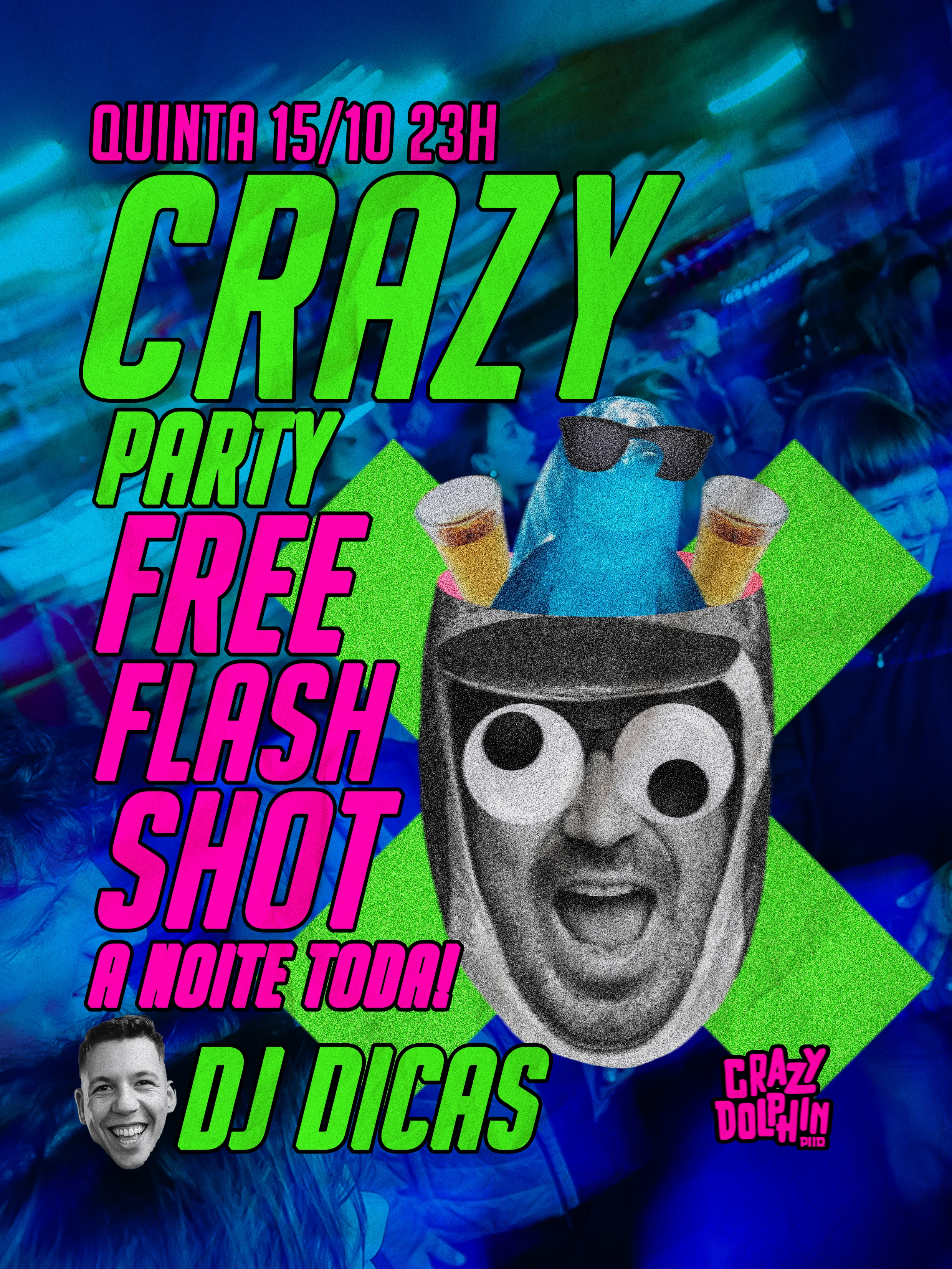 Crazy Party - 15/10 | Crazy Dolphin Pub