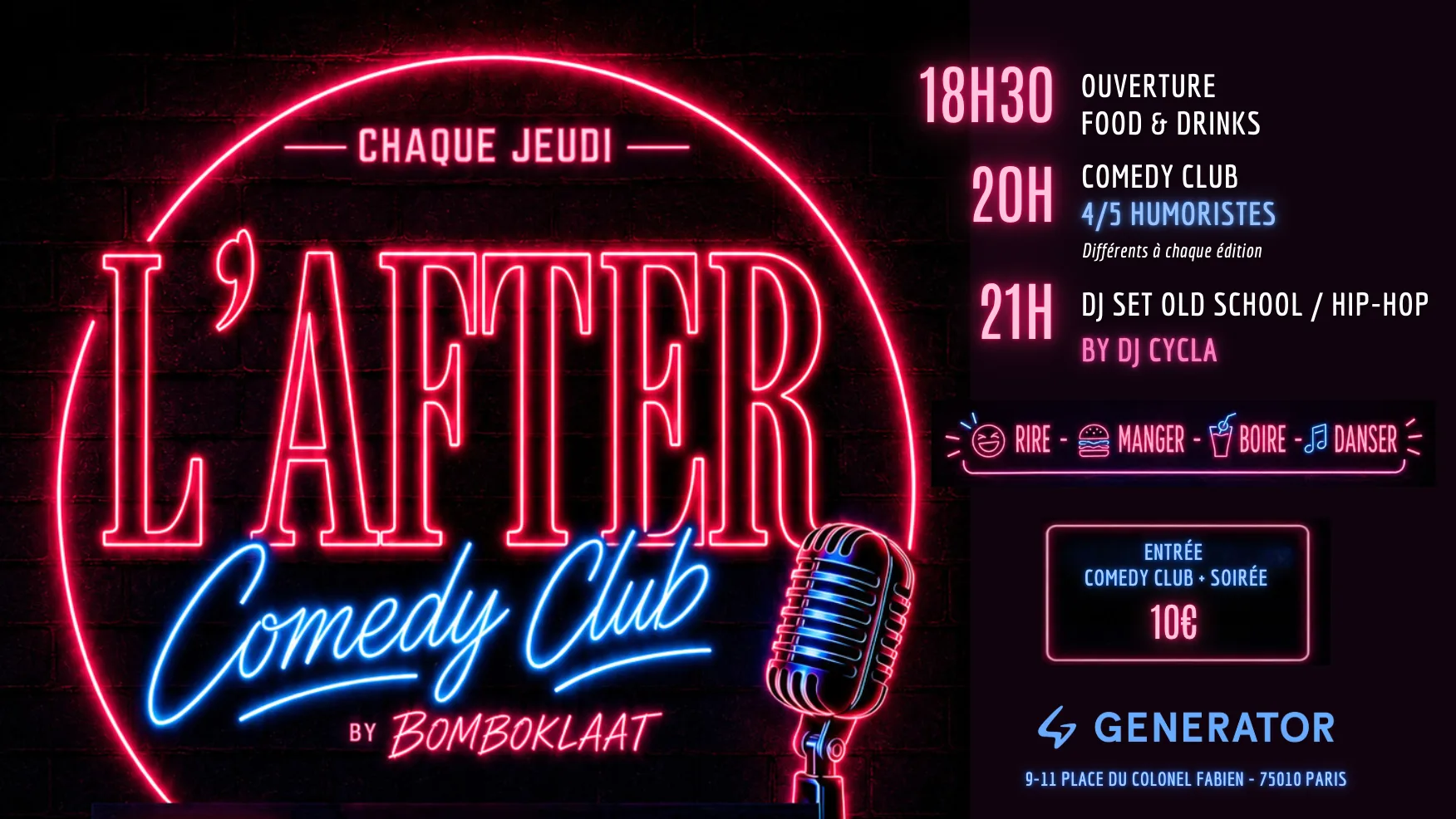 🎤 L'after Comedy Club #3