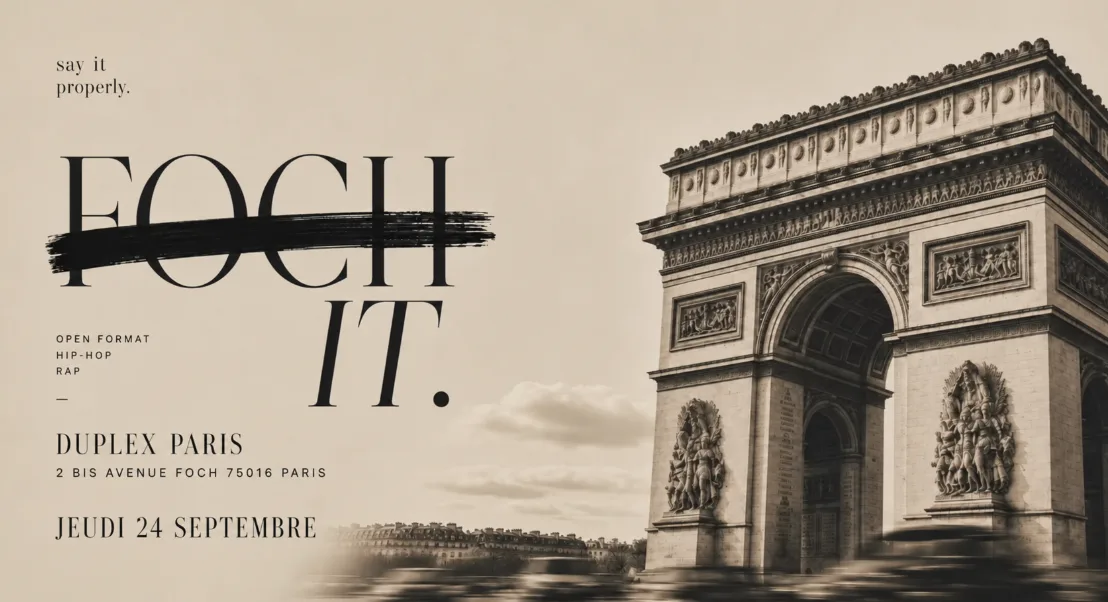 Duplex Paris - Foch It - 08/10