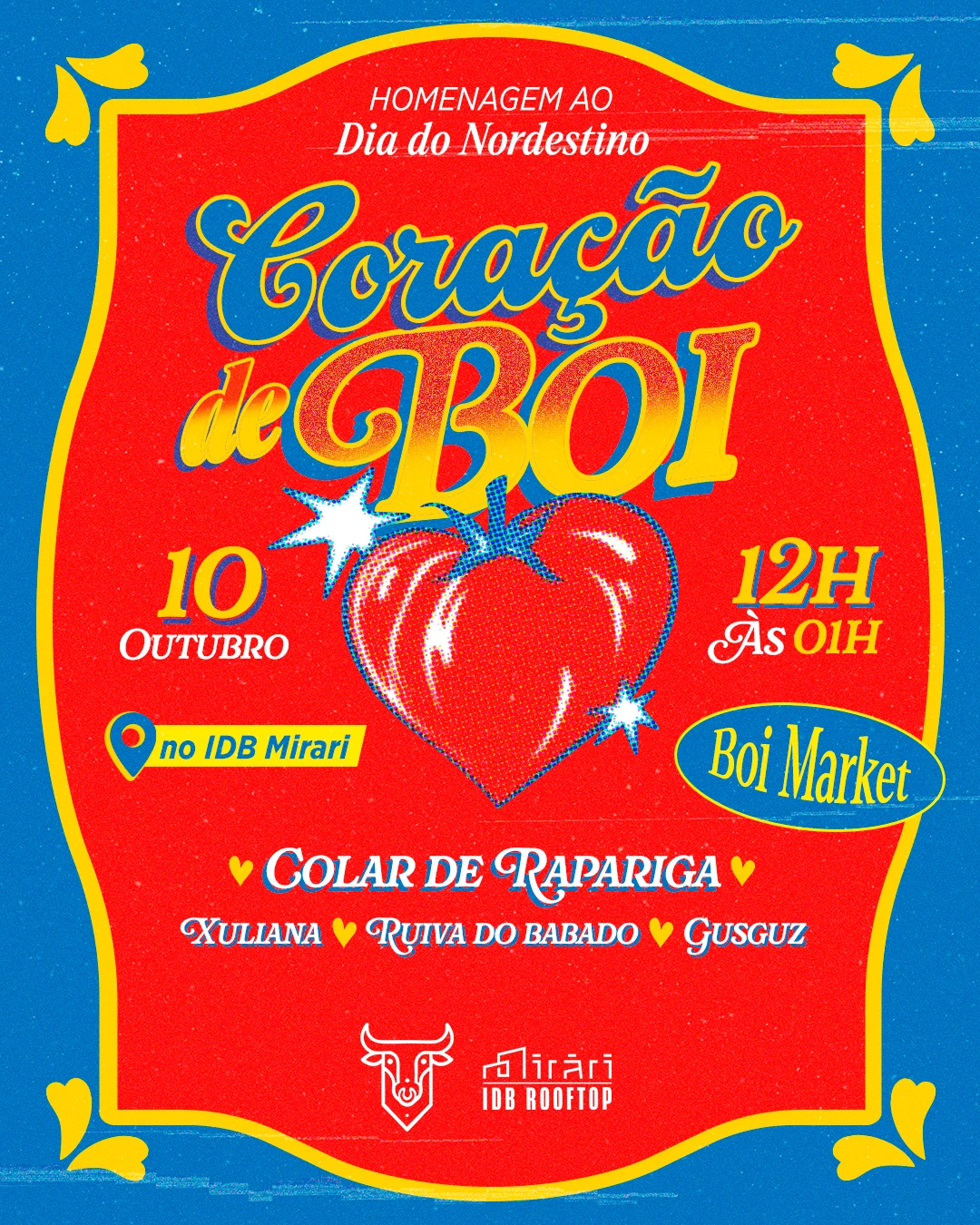 Coração De Boi - Homenagem Ao Dia Do Nordestino