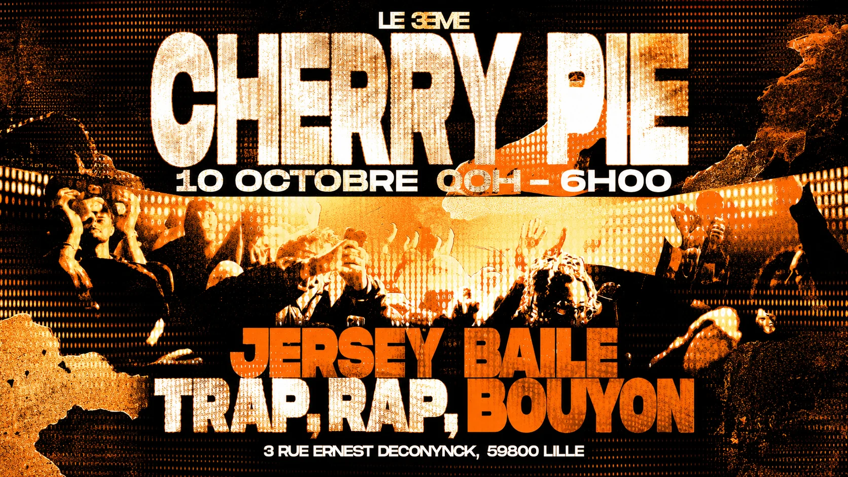 Noiserow X Cherry Pie : Samedi 10 Octobre