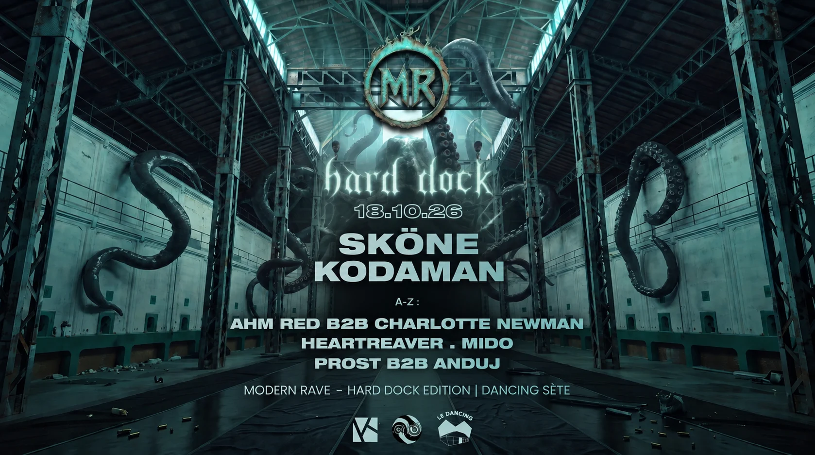 Modern Rave : Hard Dock Edition W/ Sköne & Kodaman (18.10)