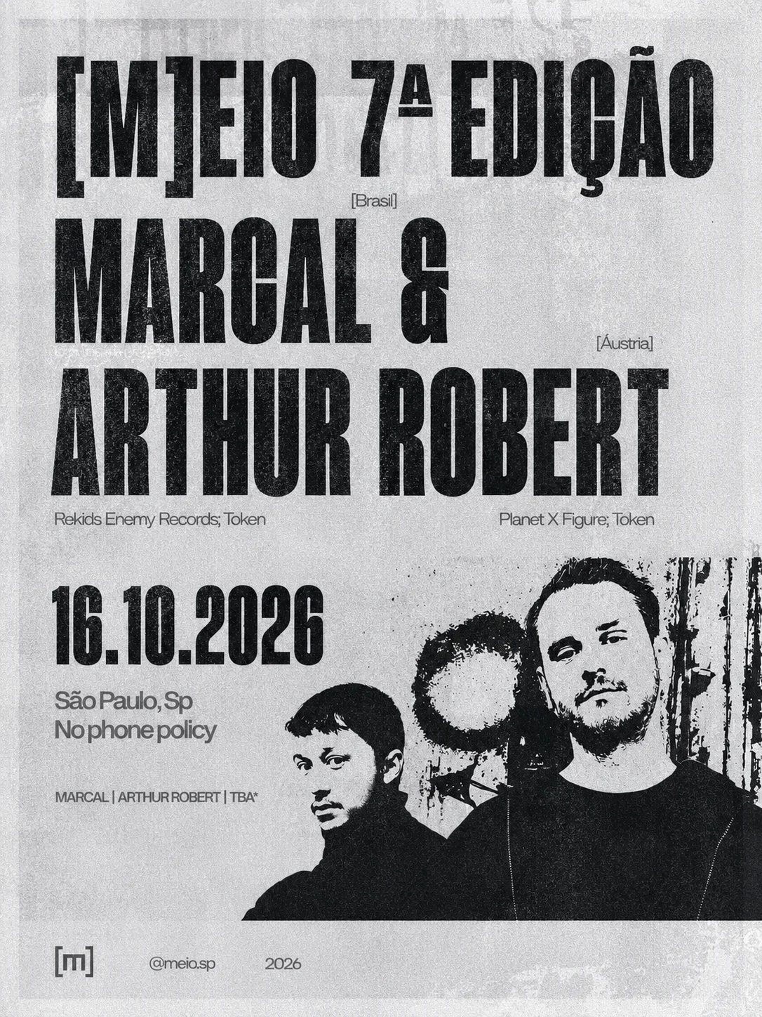 Marcal & Arthur Robert | 16.10 [M]Eio 7ª Edição
