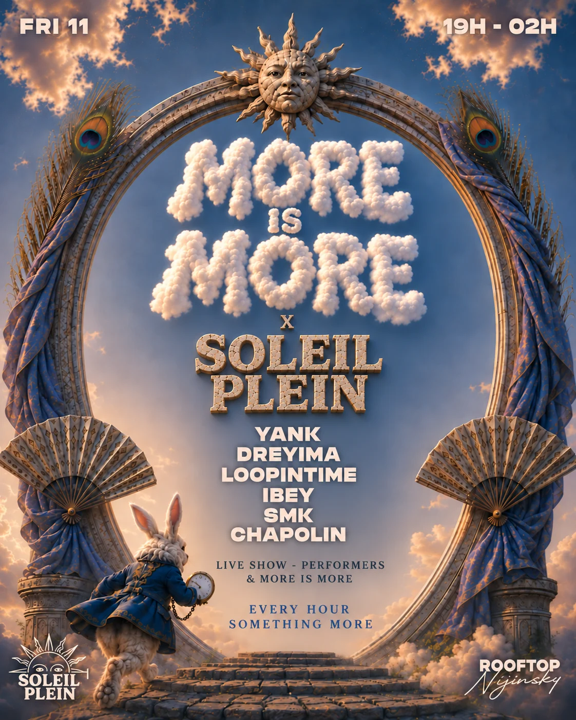 More Is More X Soleil Plein