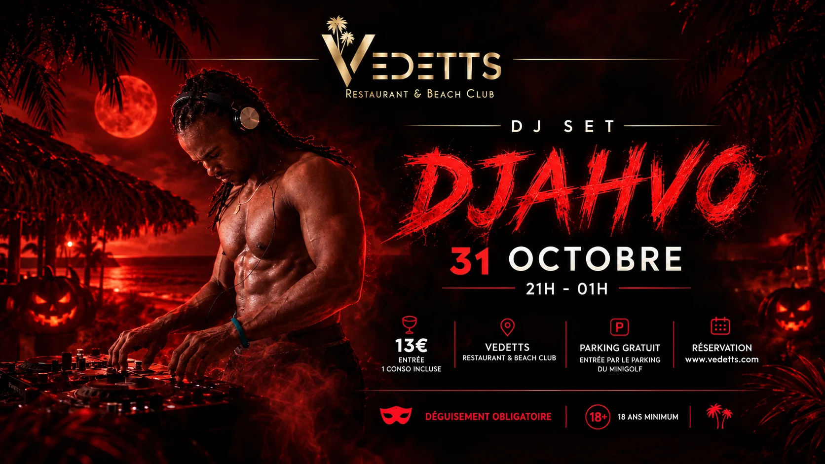 Vedetts Horror Show - Dj Ahvo -