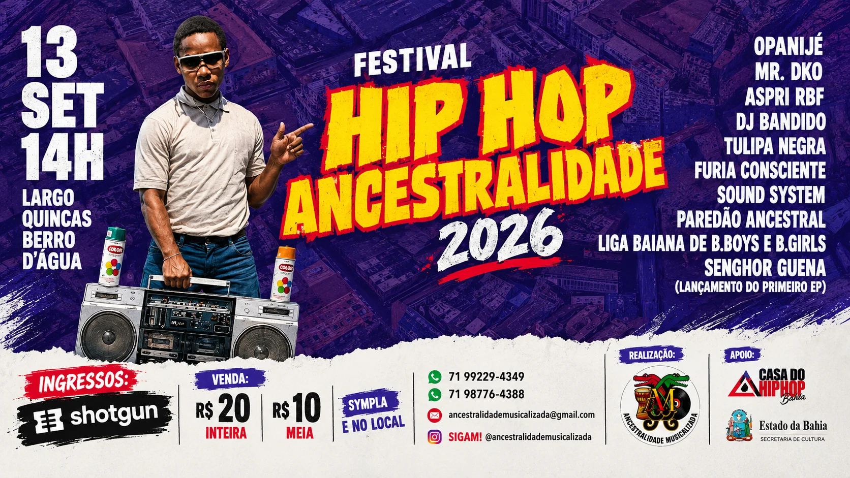 Festival Hip Hop Ancestralidade