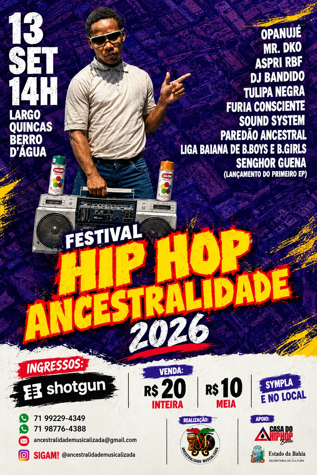 Festival Hip Hop Ancestralidade