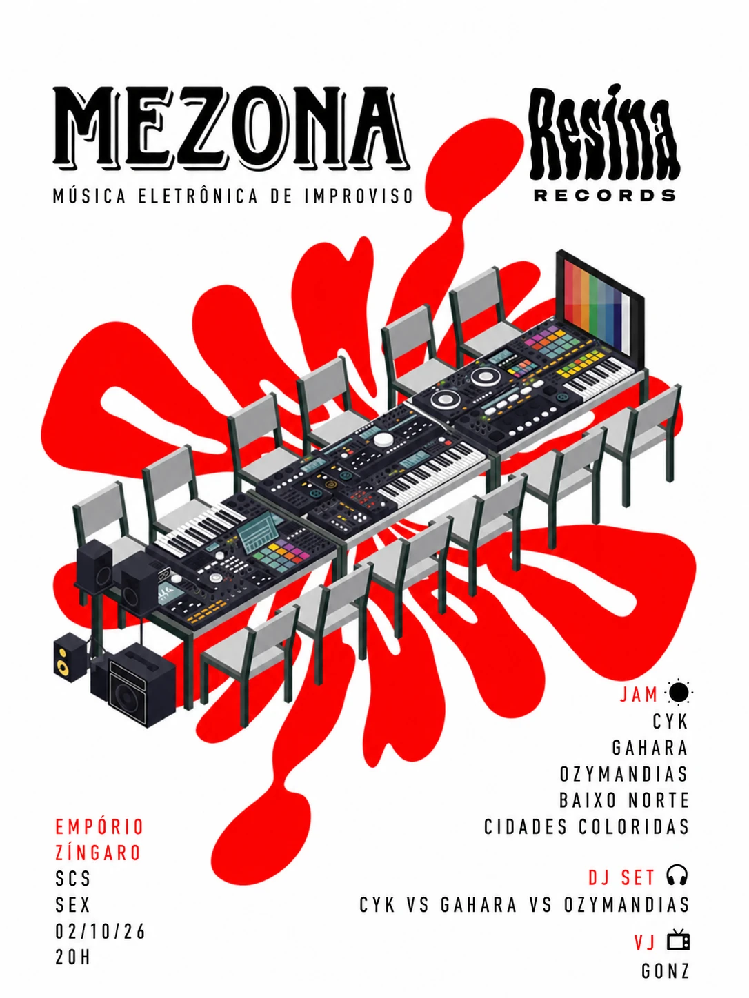 Mezona Com Resina Records