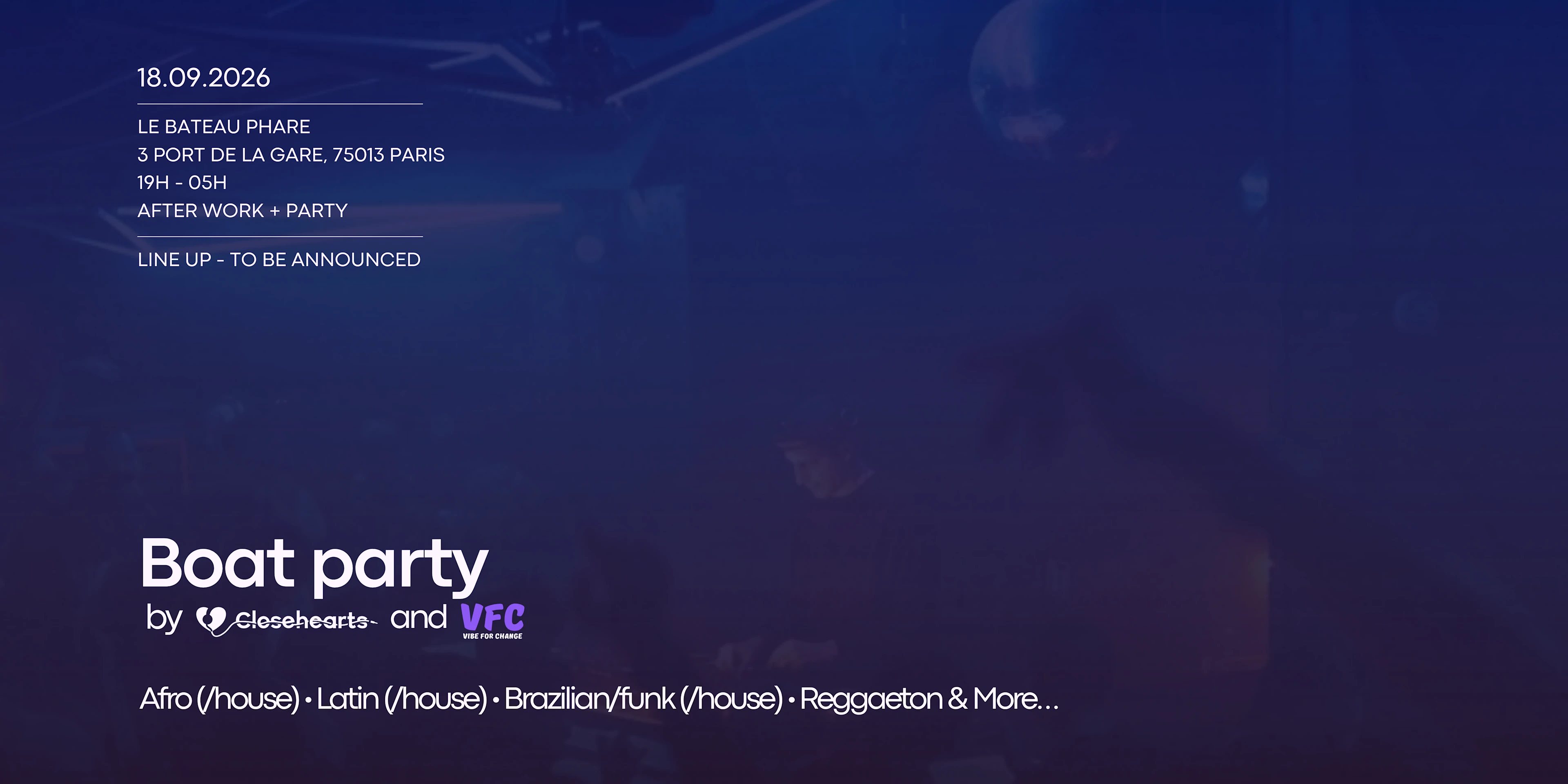 Boat Party (By Closehearts & Vfc)