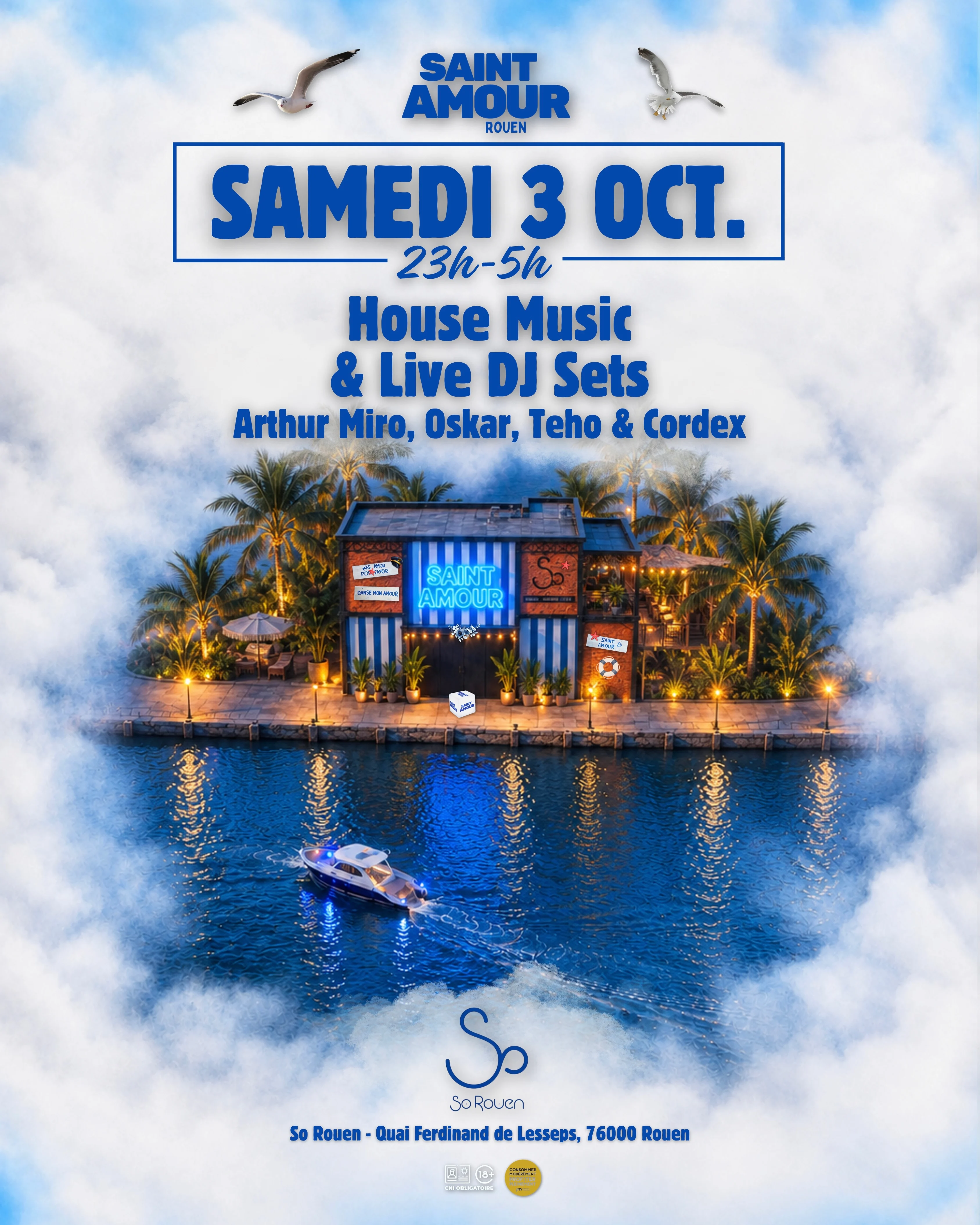Saint Amour Rouen | So Rouen | Samedi 3 Octobre 2026