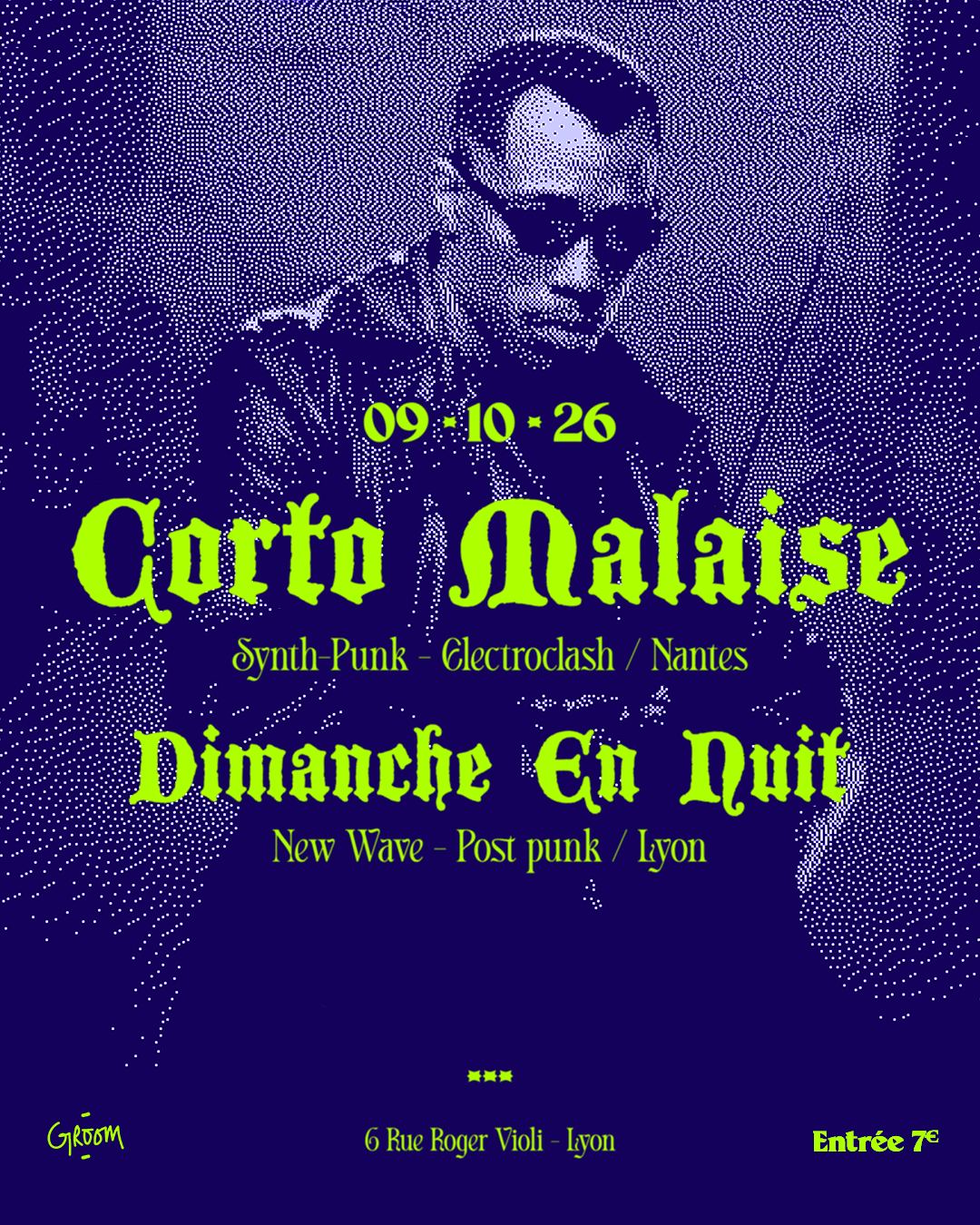 Concert : Corto Malaise + Dimanche En Nuit