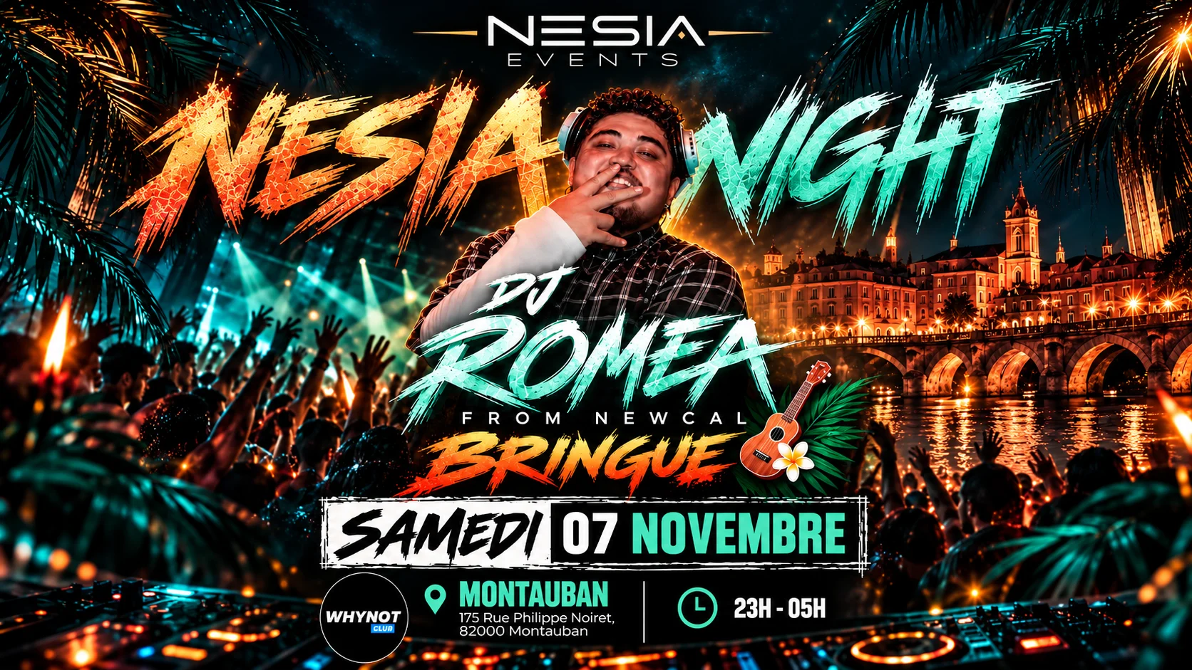 Nesia Night - Montauban 11/2026