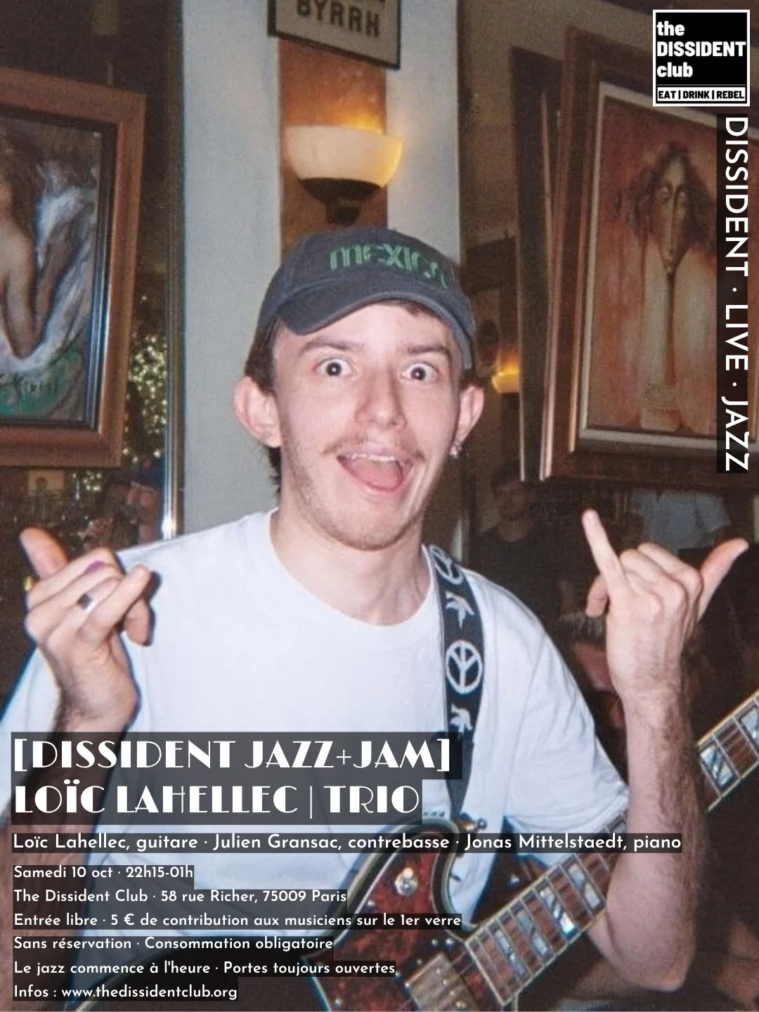 [Dissident Jazz+Jam] Loic | Trio