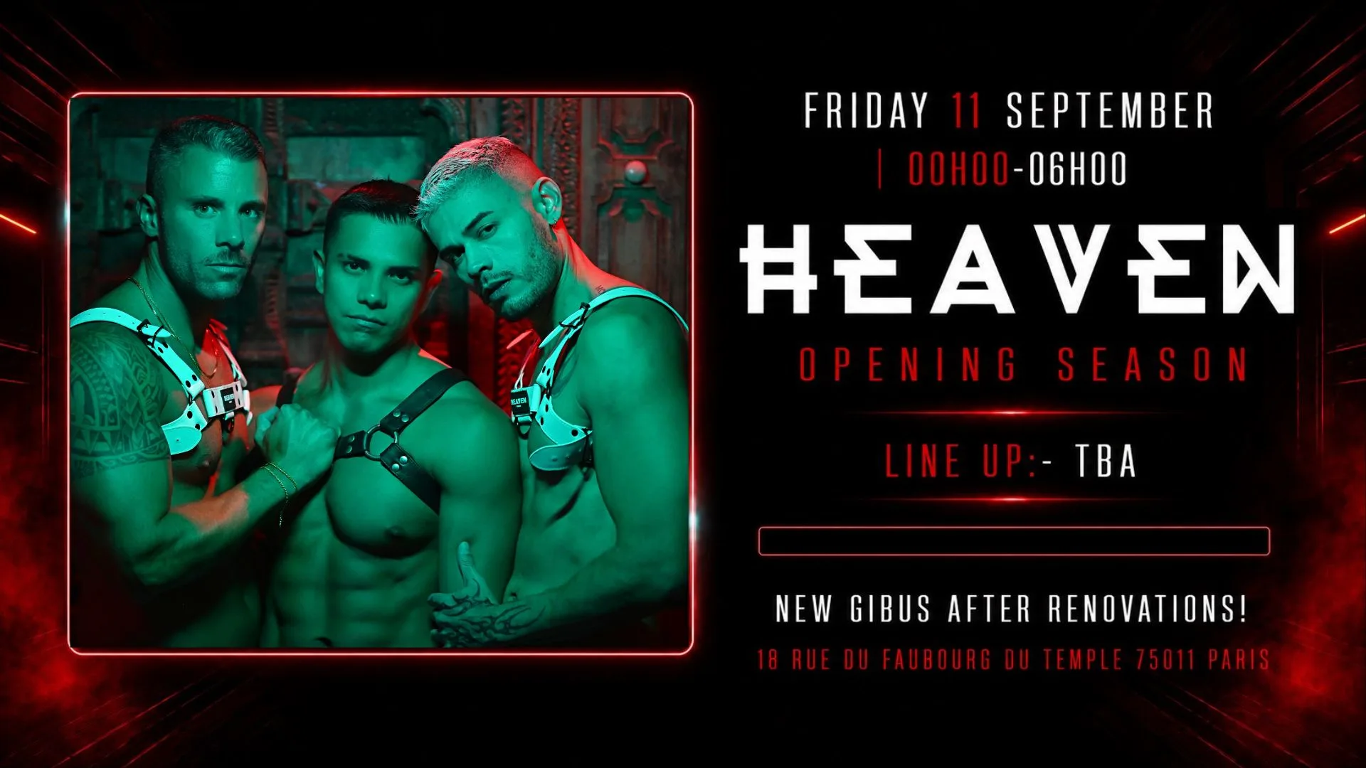 HEAVEN Party paris