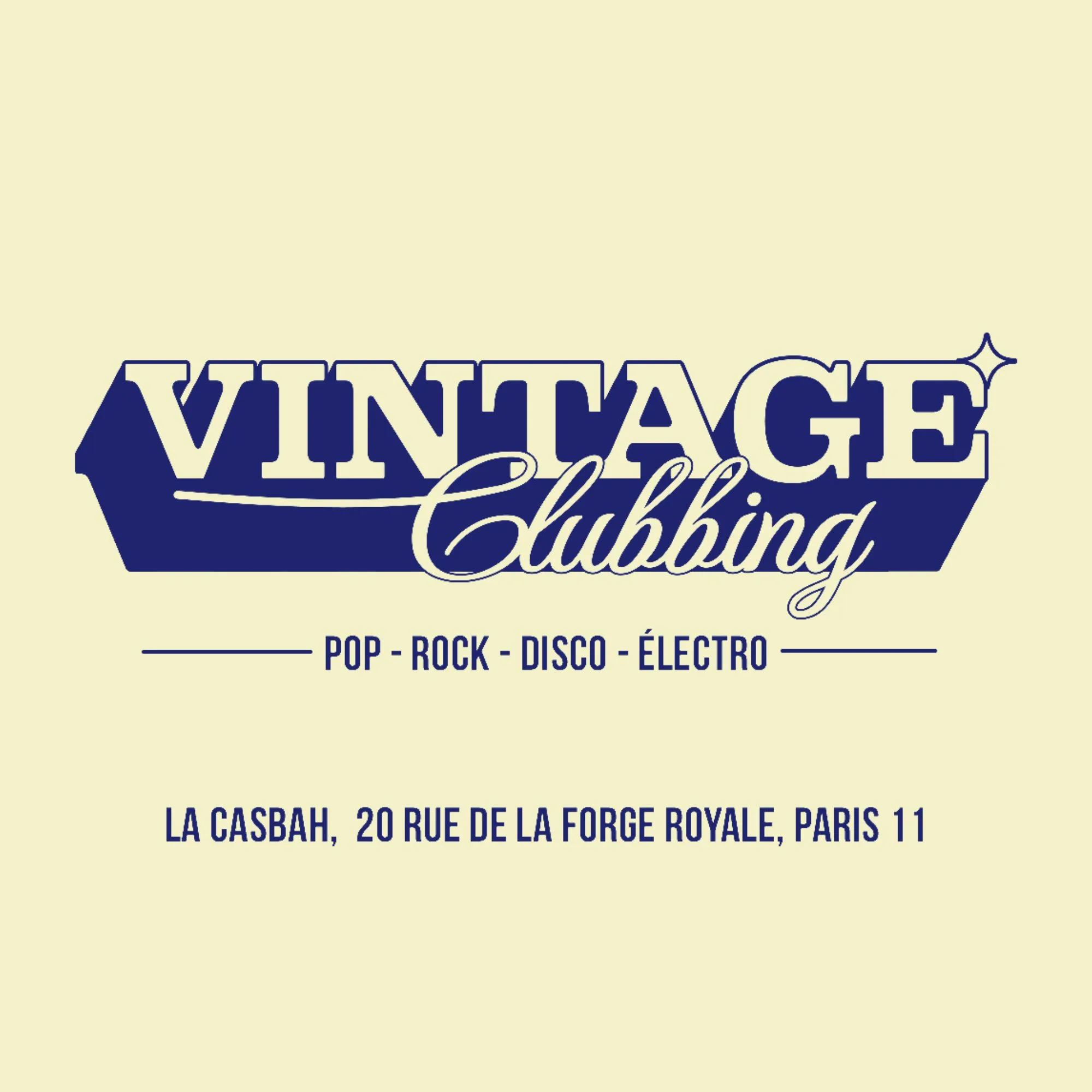 Vintage Clubbing W/ Aymeric Bergada Du Cadet & Mich Mich