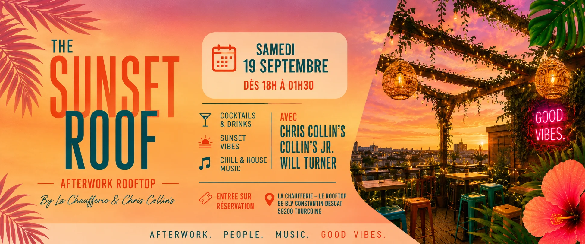 Sunset Roof Septembre