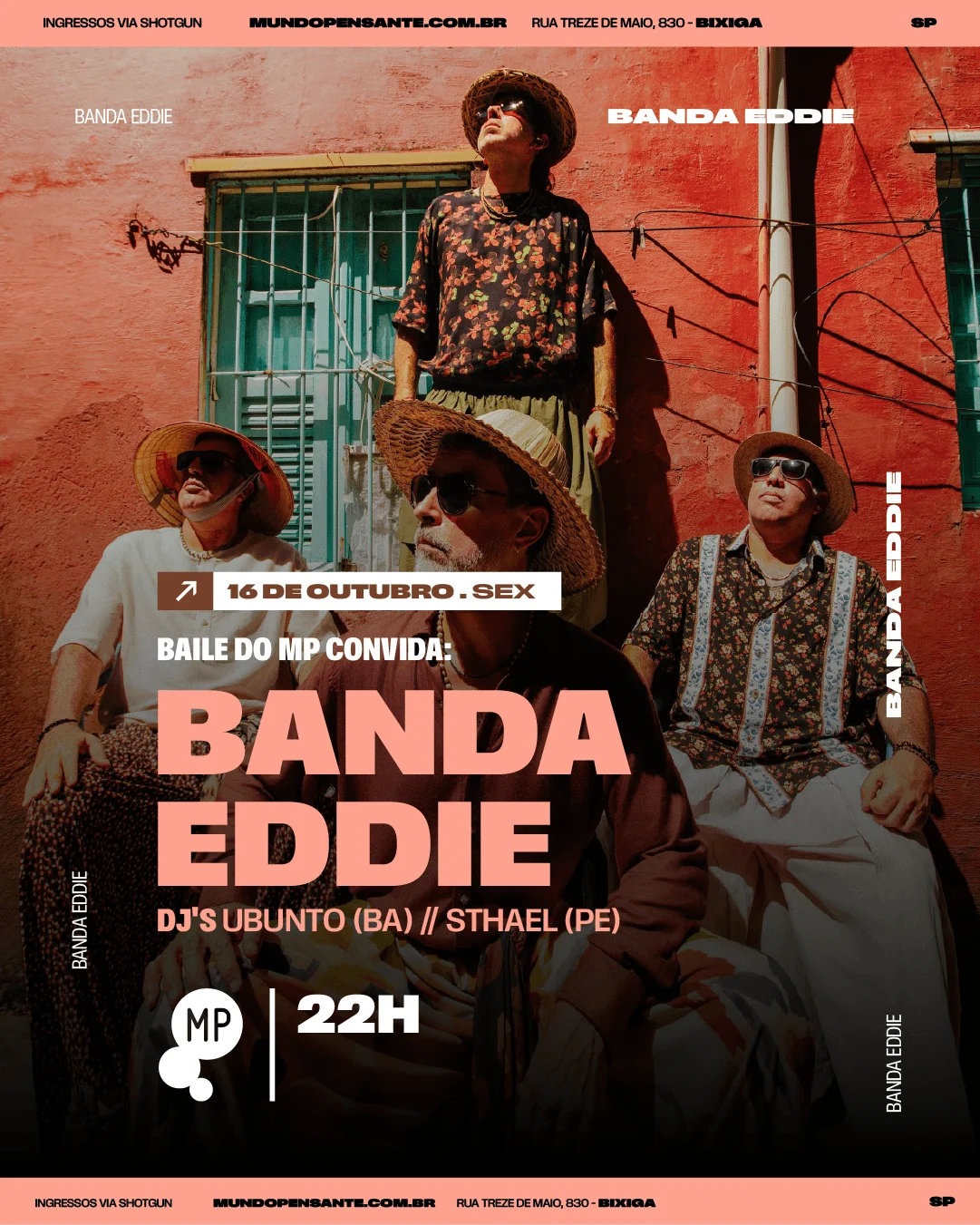 16/10 - Baile Do Mp Convida Banda Eddie