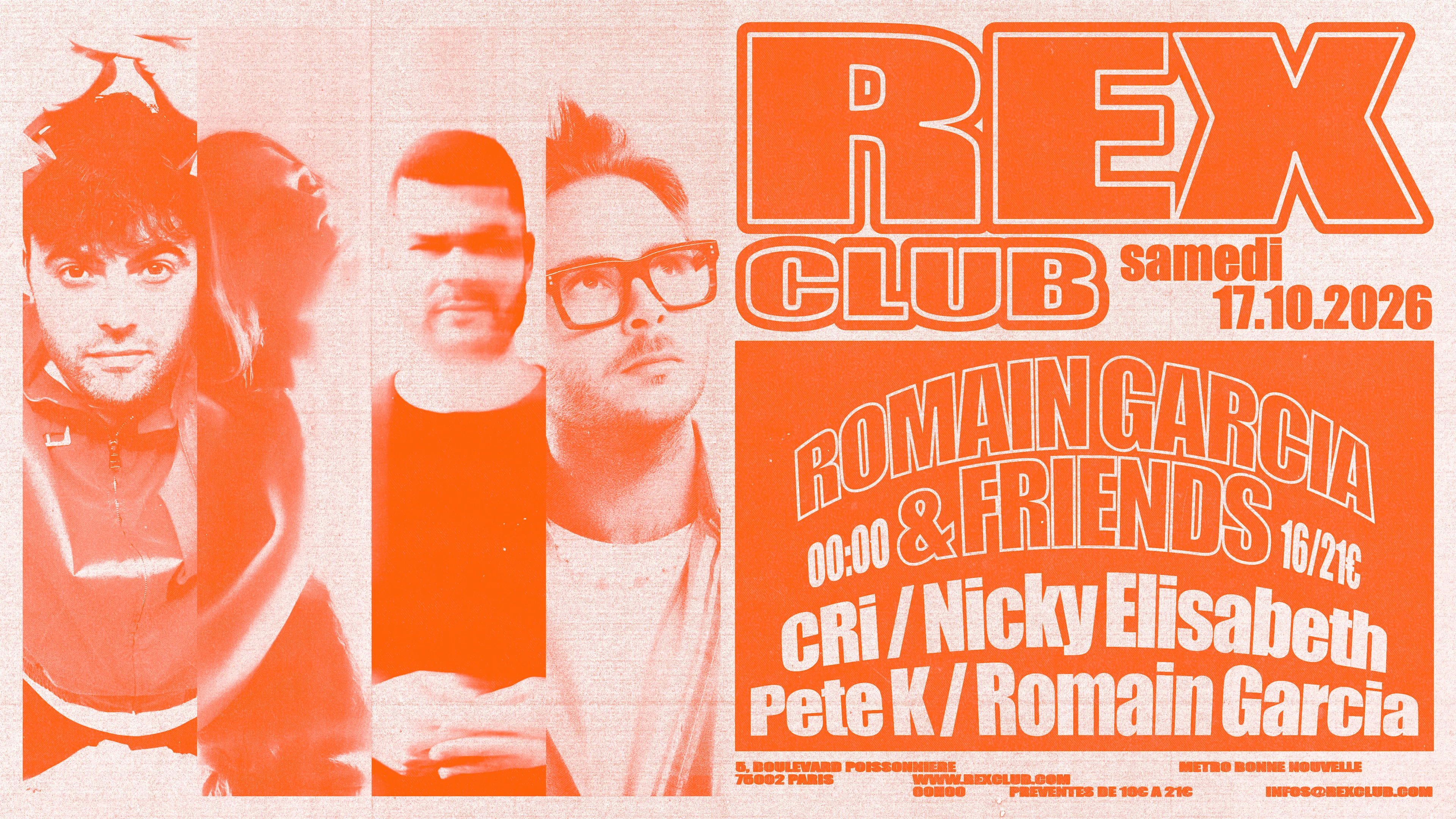 Romain Garcia & Friends: Cri, Nicky Elisabeth, Pete K & More